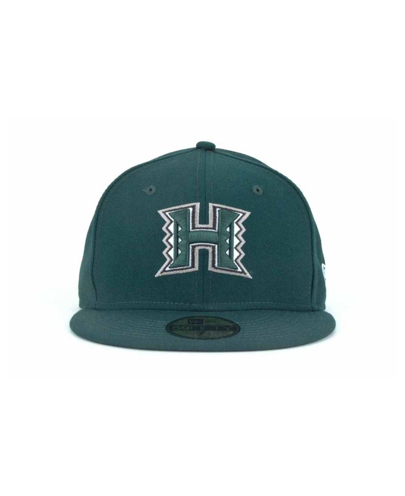 KTZ Hawaii Warriors 59fifty Cap in Green for Men | Lyst