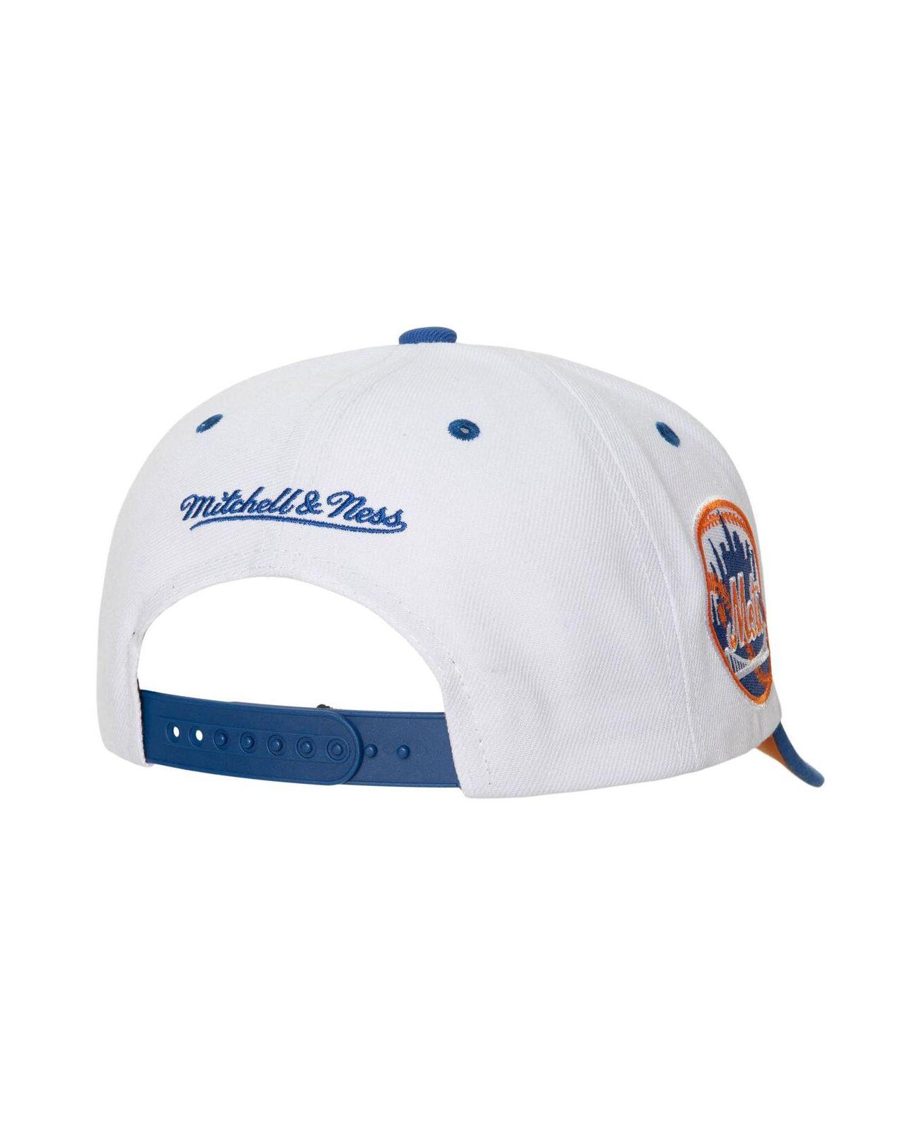 Mitchell & Ness Los Angeles Dodgers Cooperstown MLB Evergreen Trucker  Snapback Hat Cap - Off White