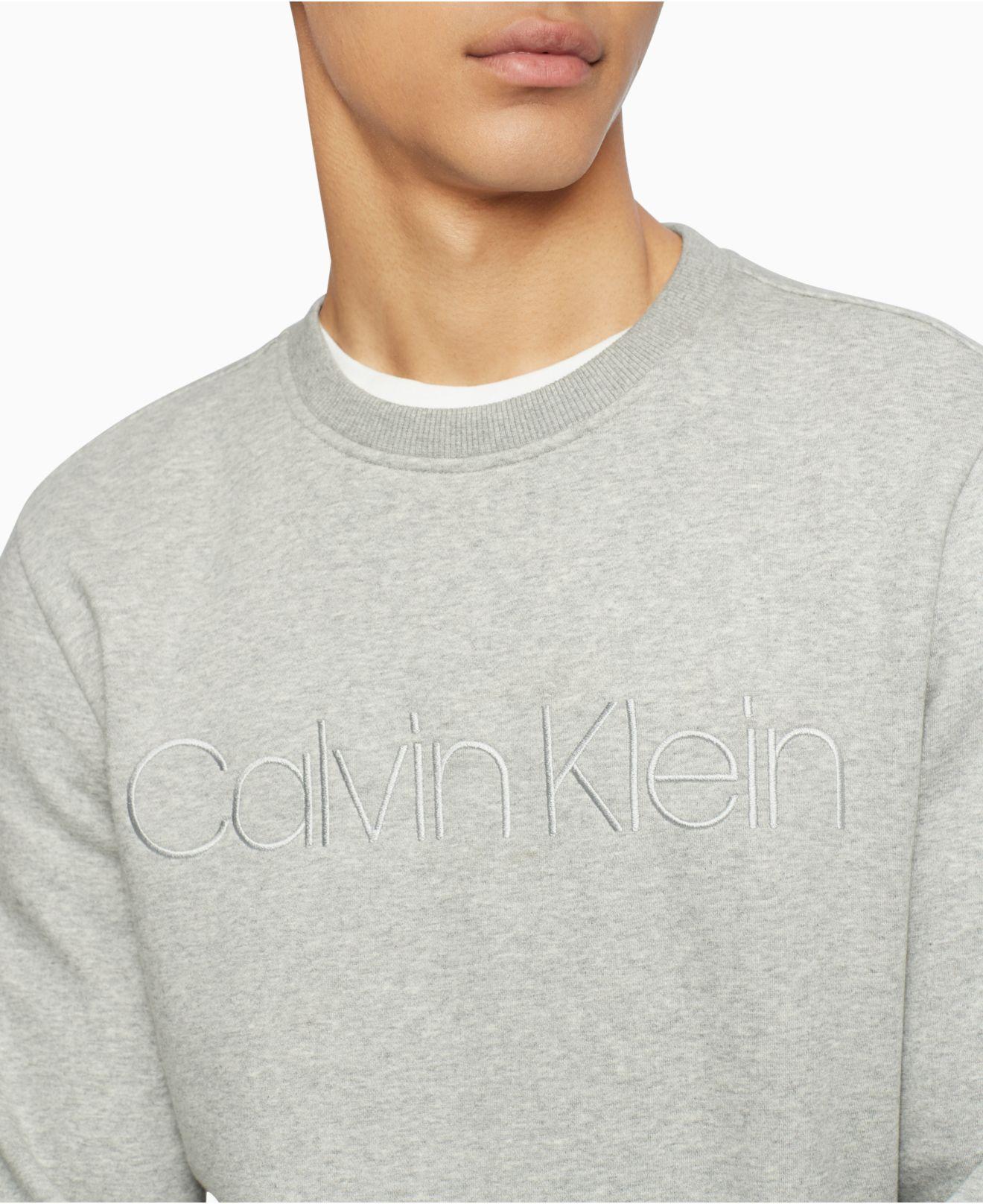 Calvin Klein Embroidered Sweatshirt Clearance, 55% OFF |  www.bridgepartnersllc.com