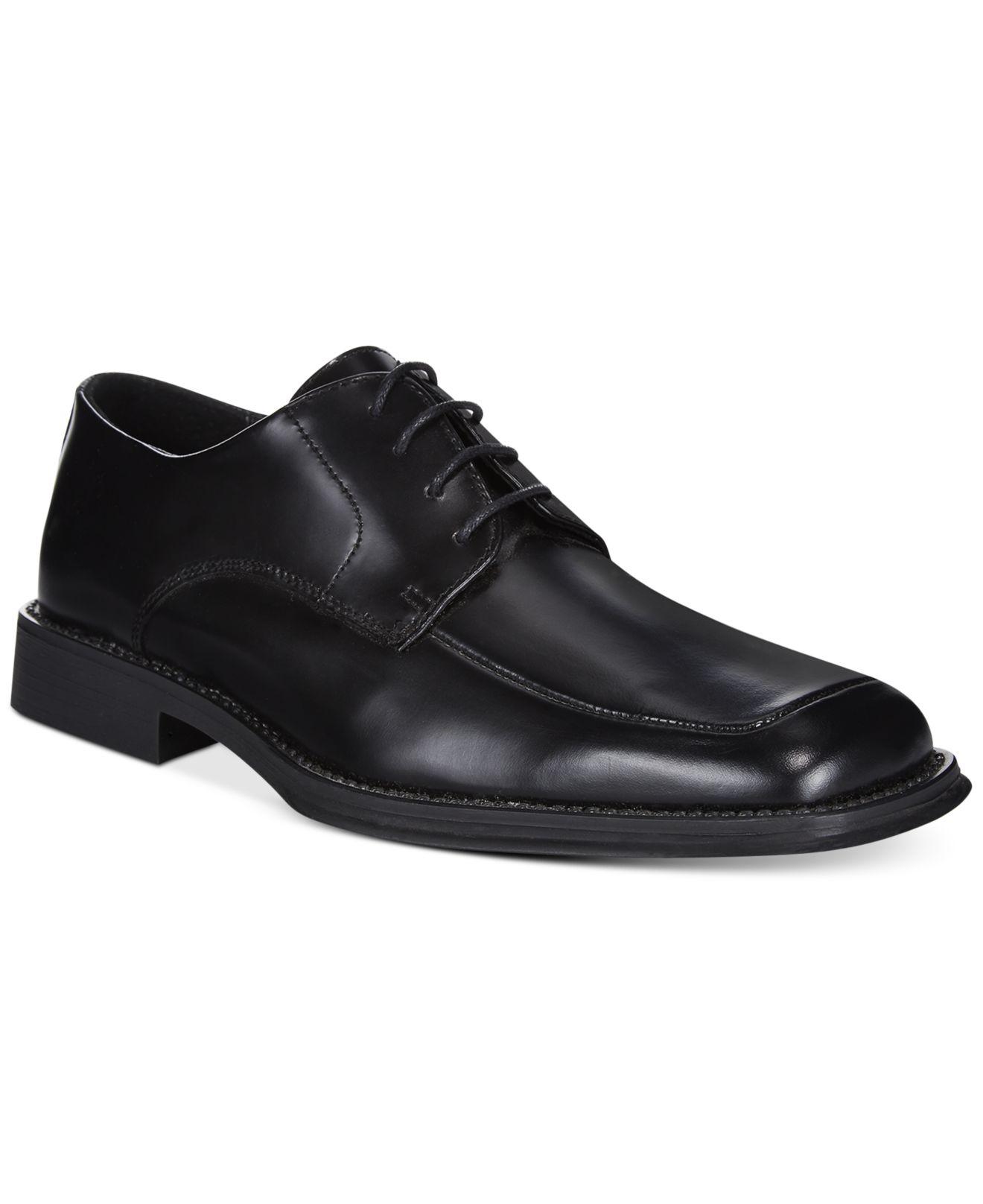 Kenneth Cole Sim-plicity Moc-toe Oxfords in Black for Men | Lyst