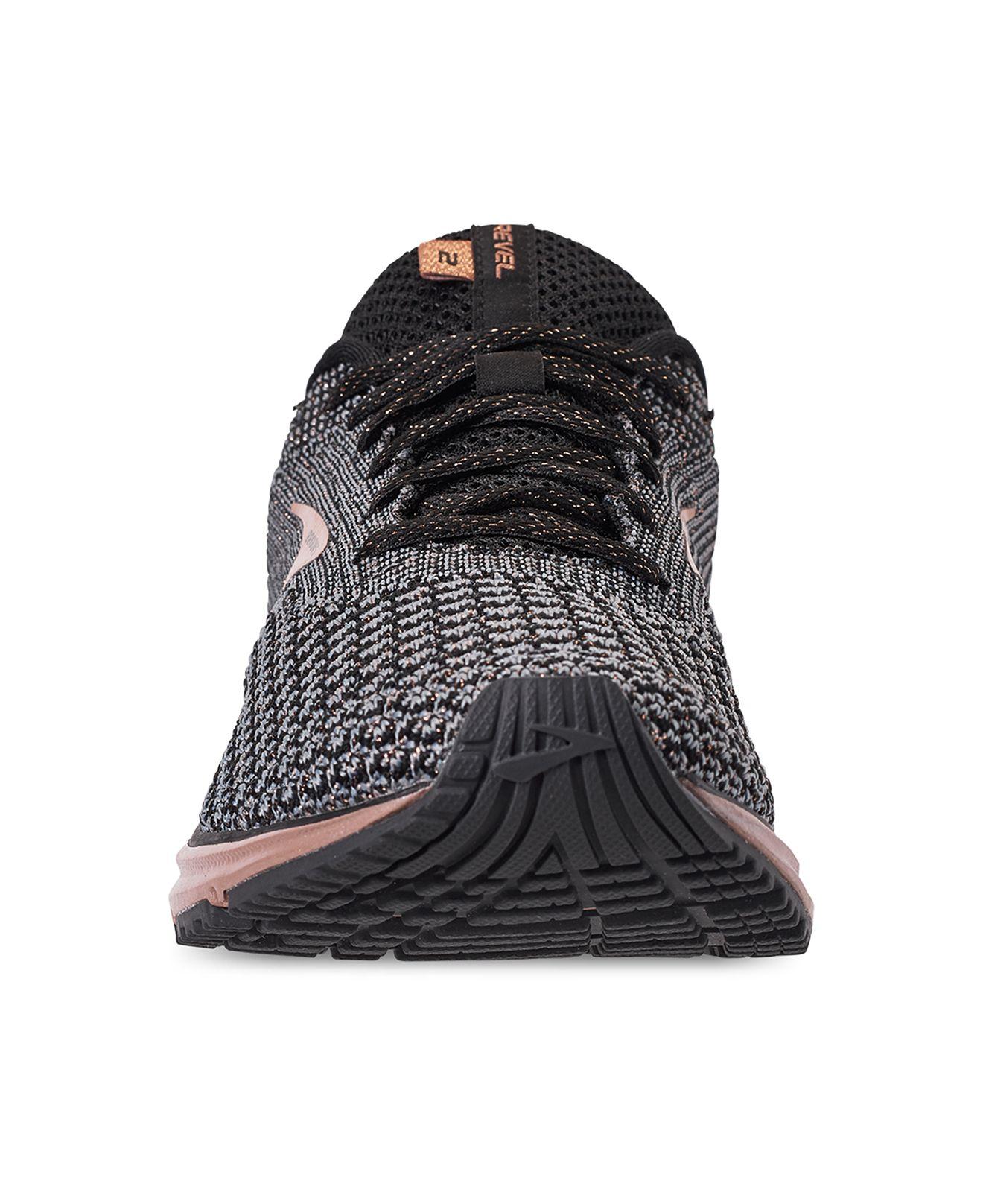 brooks revel 2 women's black copper