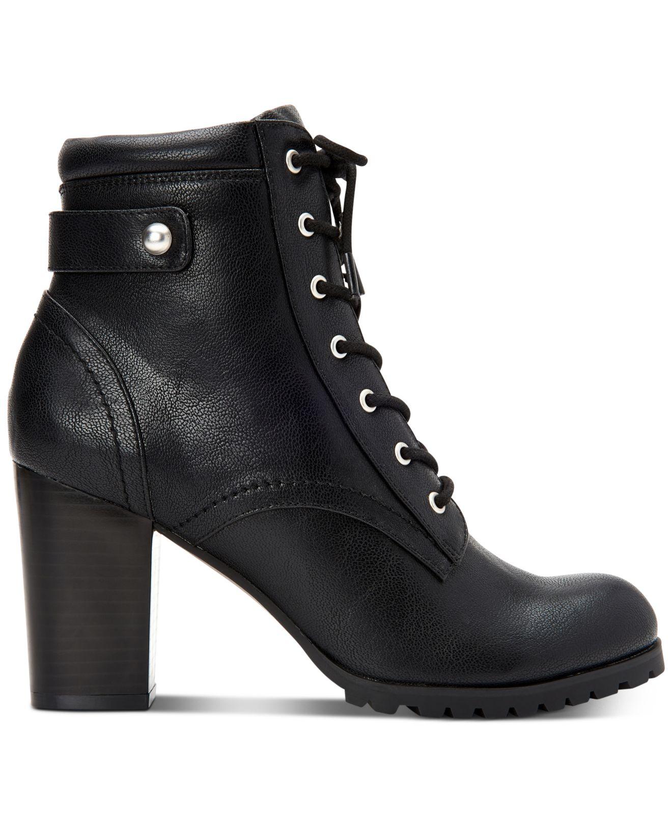 macys black booties