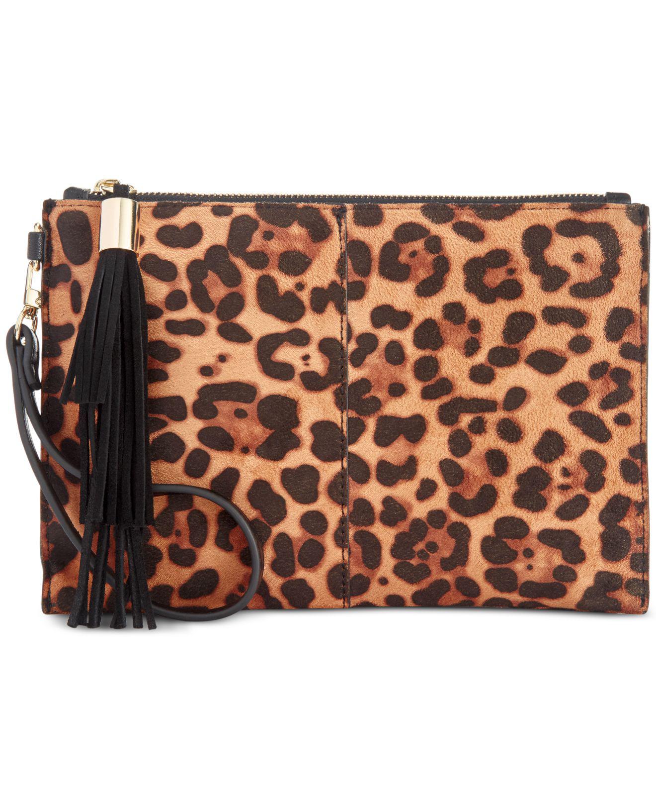 leopard print purses macys