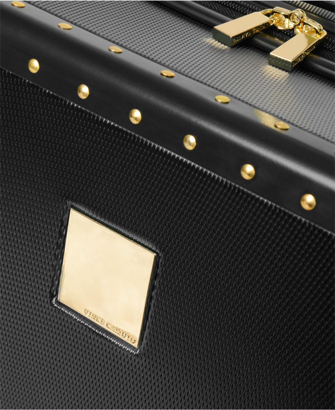 vince camuto black suitcase