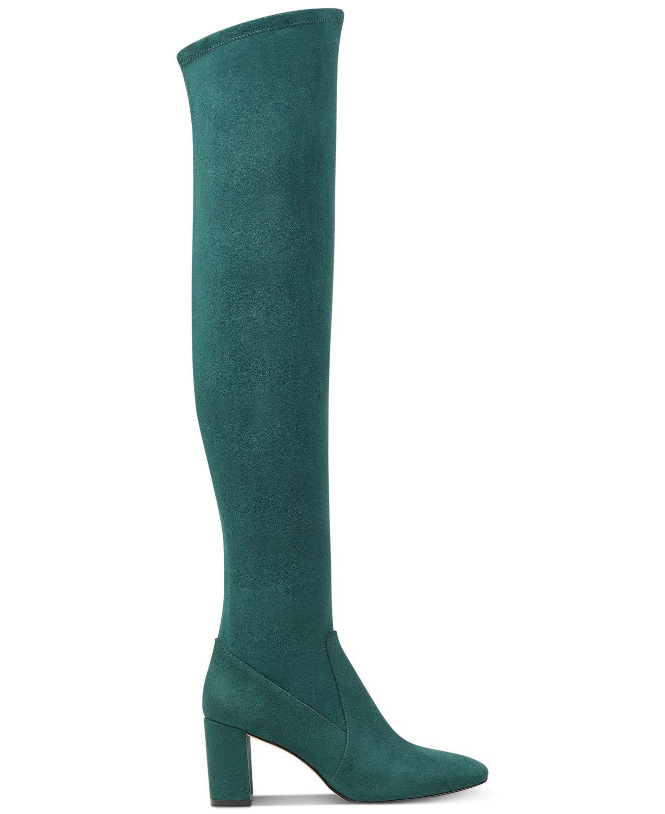 nine west green boots