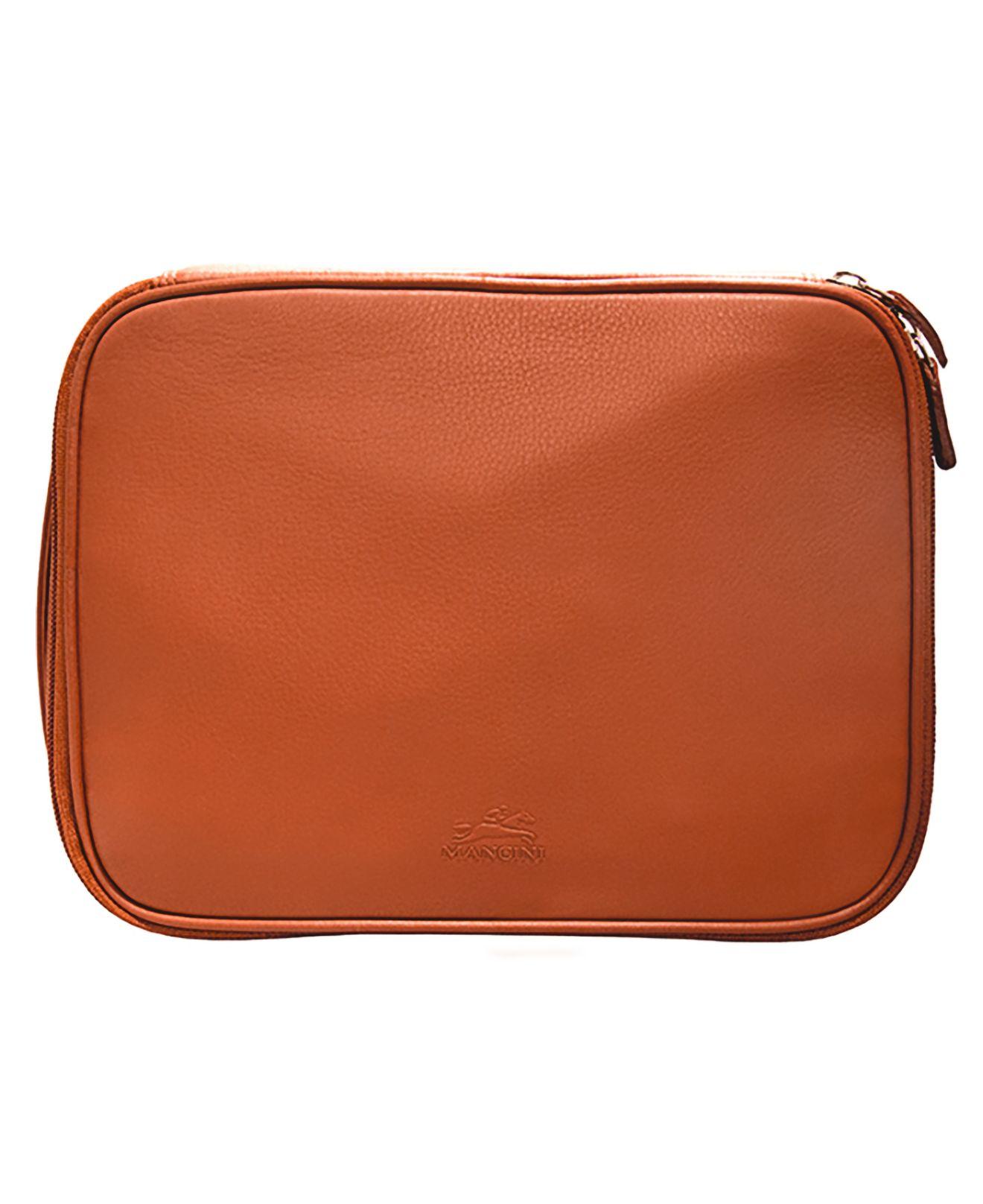 men's leather toiletry bag macys