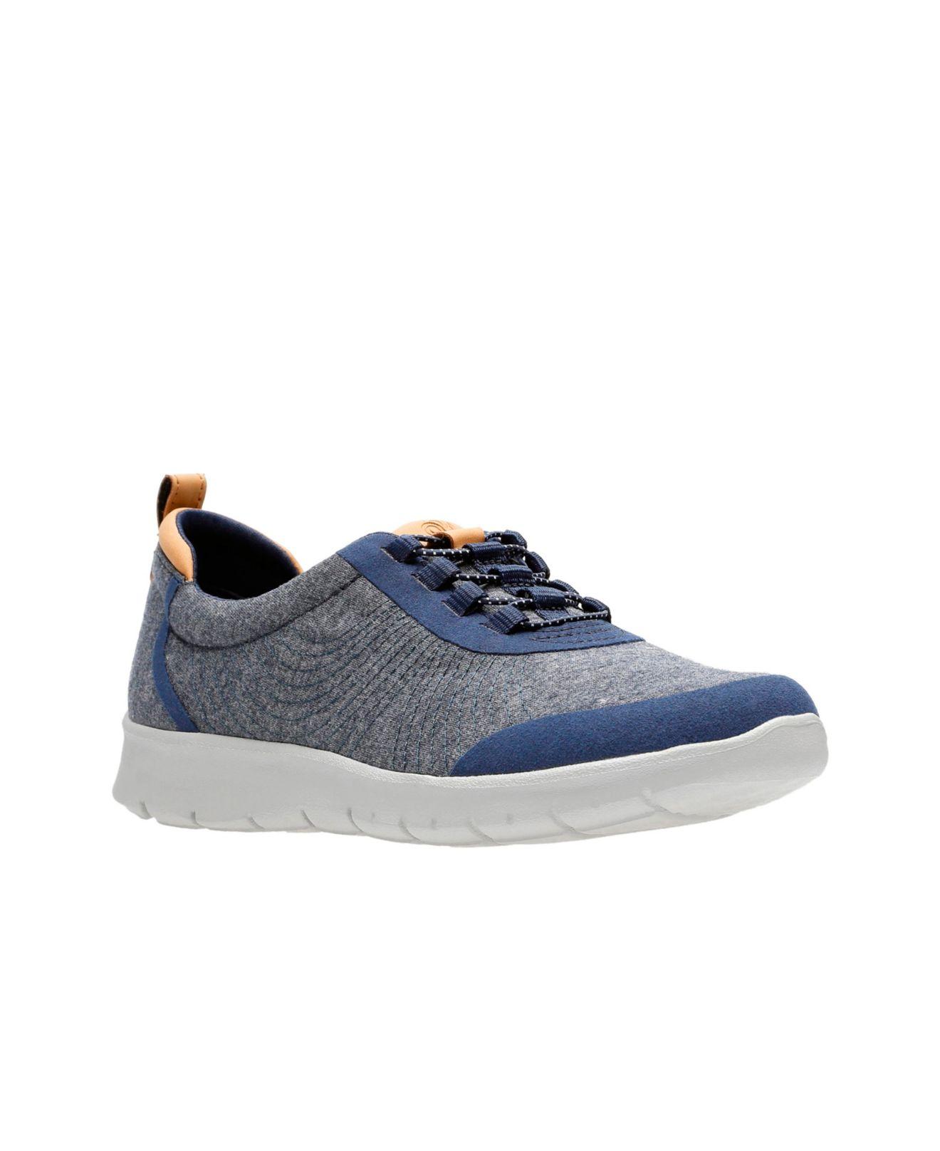 Clarks Cloudsteppers Step Allena Bay Sneakers in Navy (Blue) - Save 40% ...