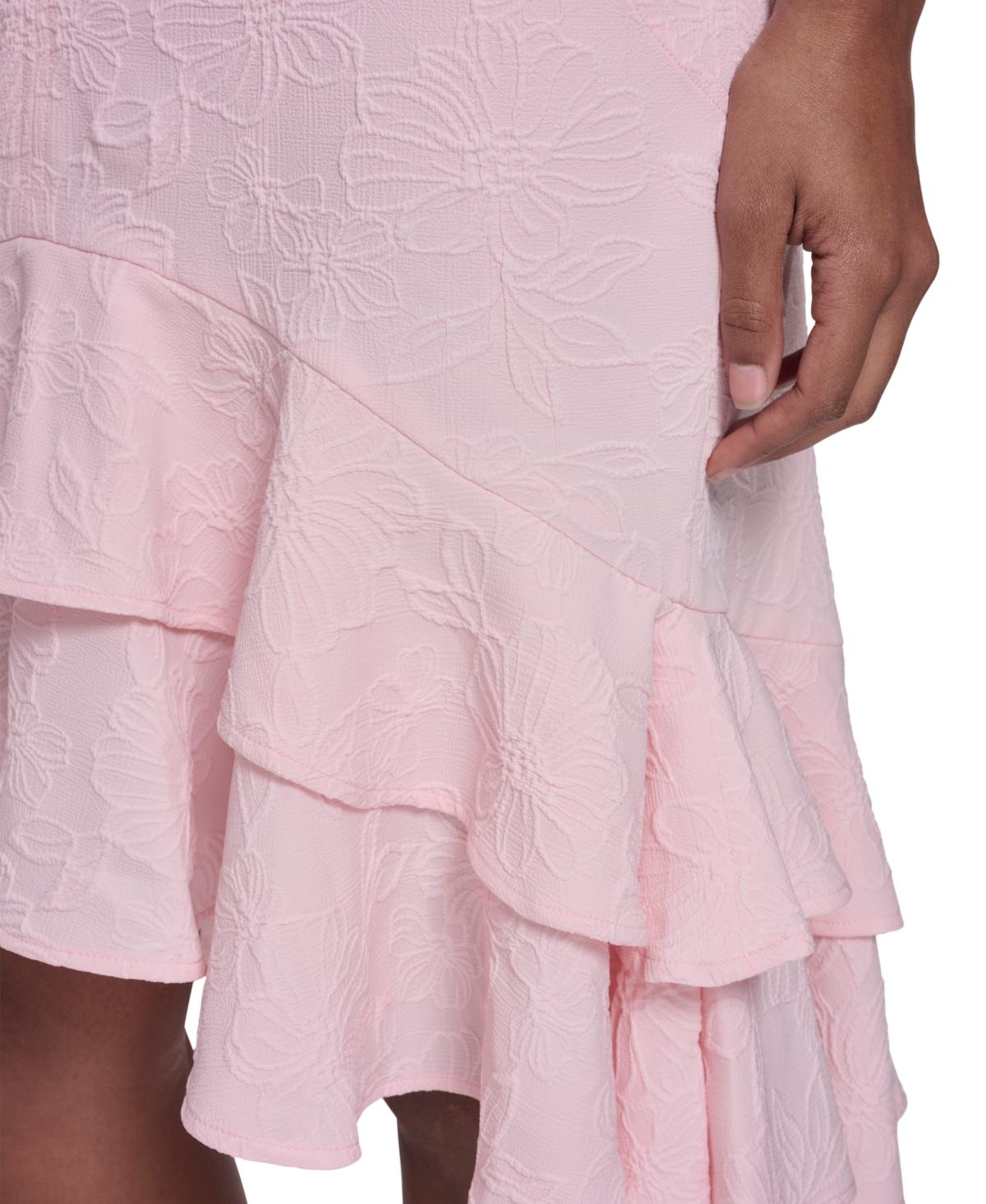 tommy hilfiger pink lace dress Tommy Hilfiger Girls 7-16 Sleeveless Lace Bubble Dress