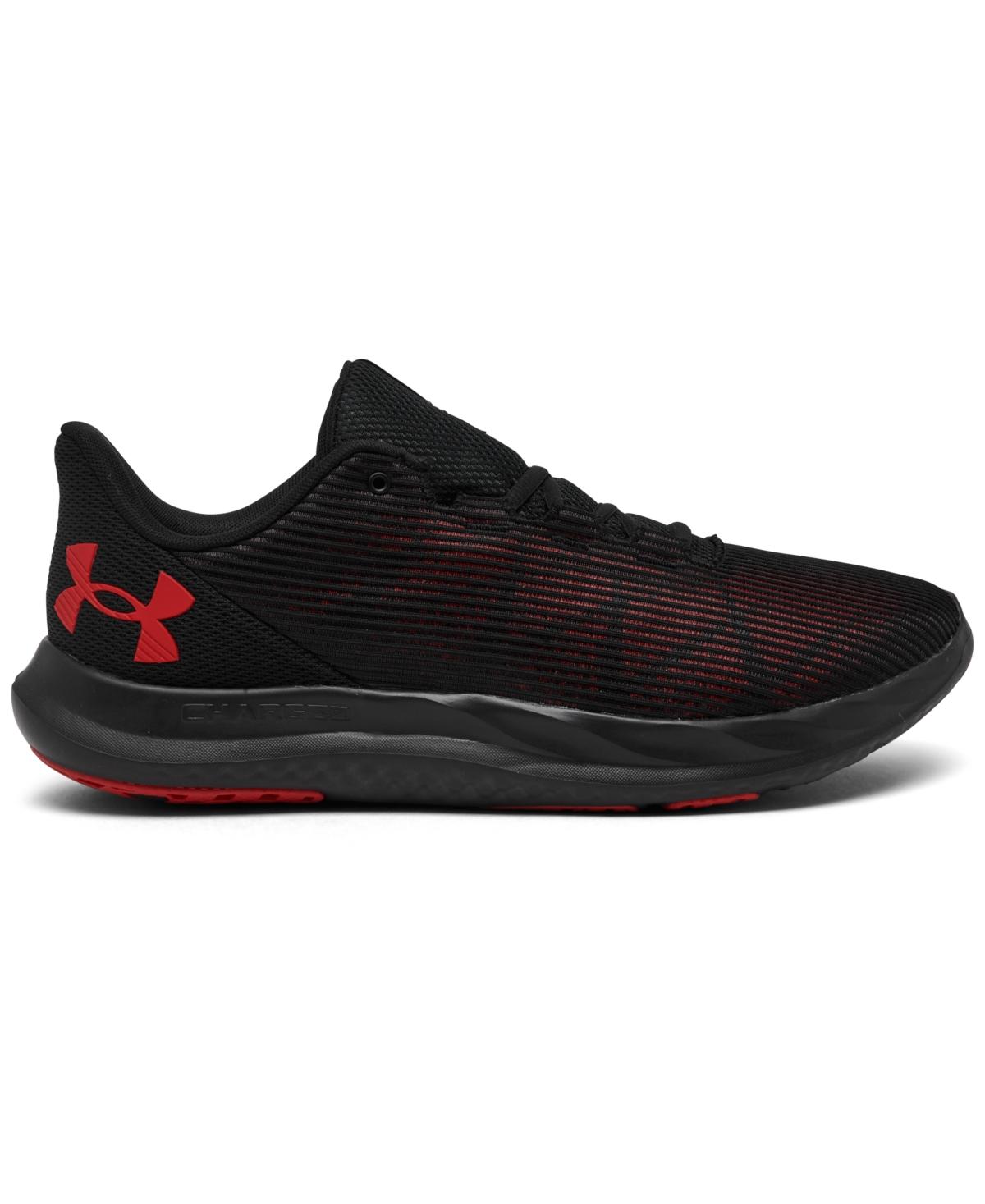 Black and red under armour cleats best sale
