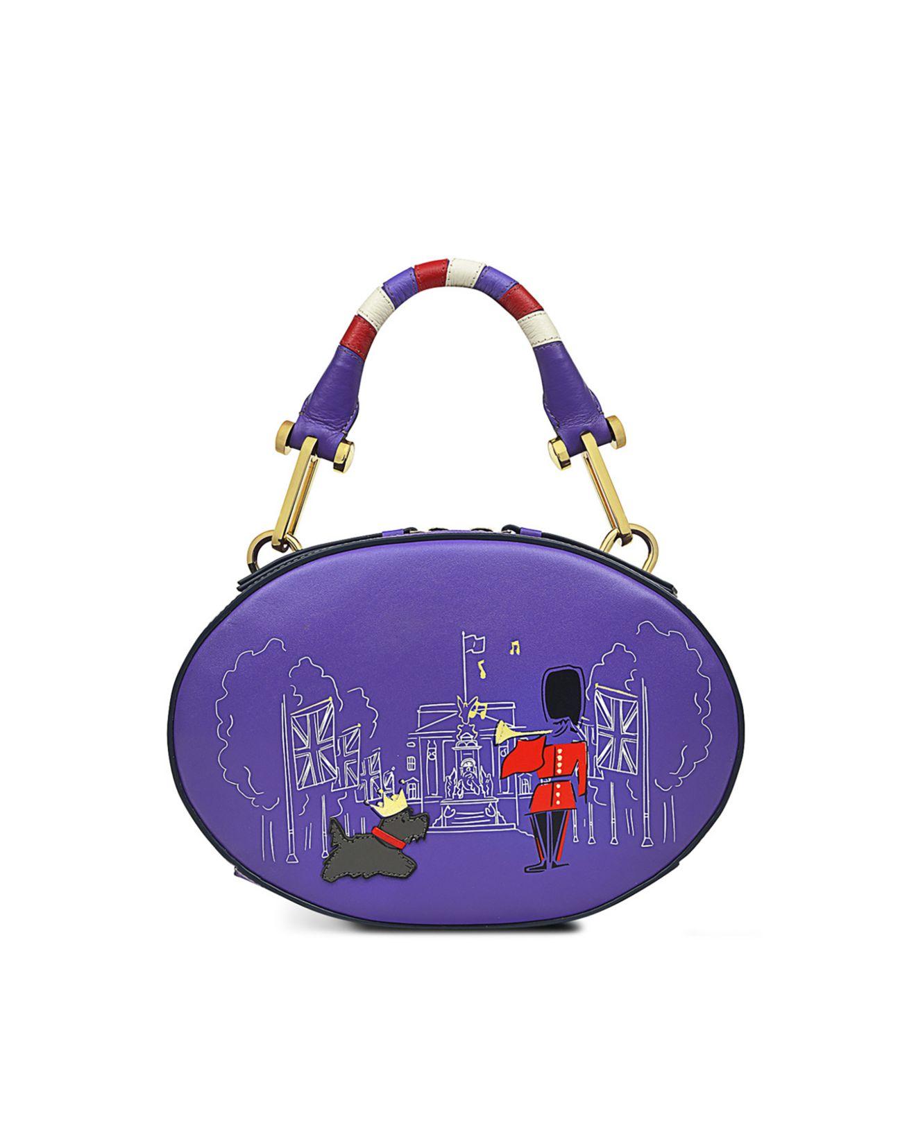 Radley The Coronation Palace Small Zip Around Grab in Purple | Lyst