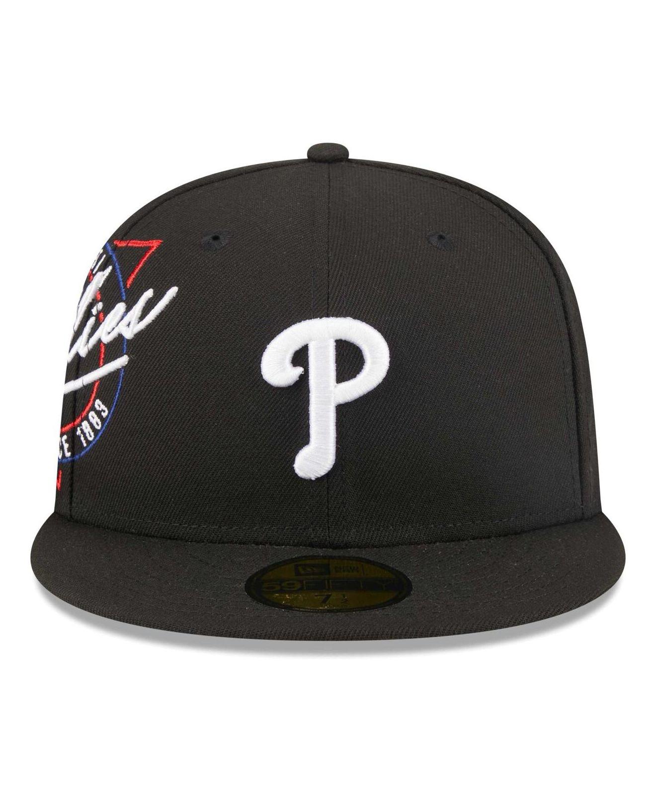 KTZ Philadelphia Phillies Gold 59Fifty Cap in Black for Men
