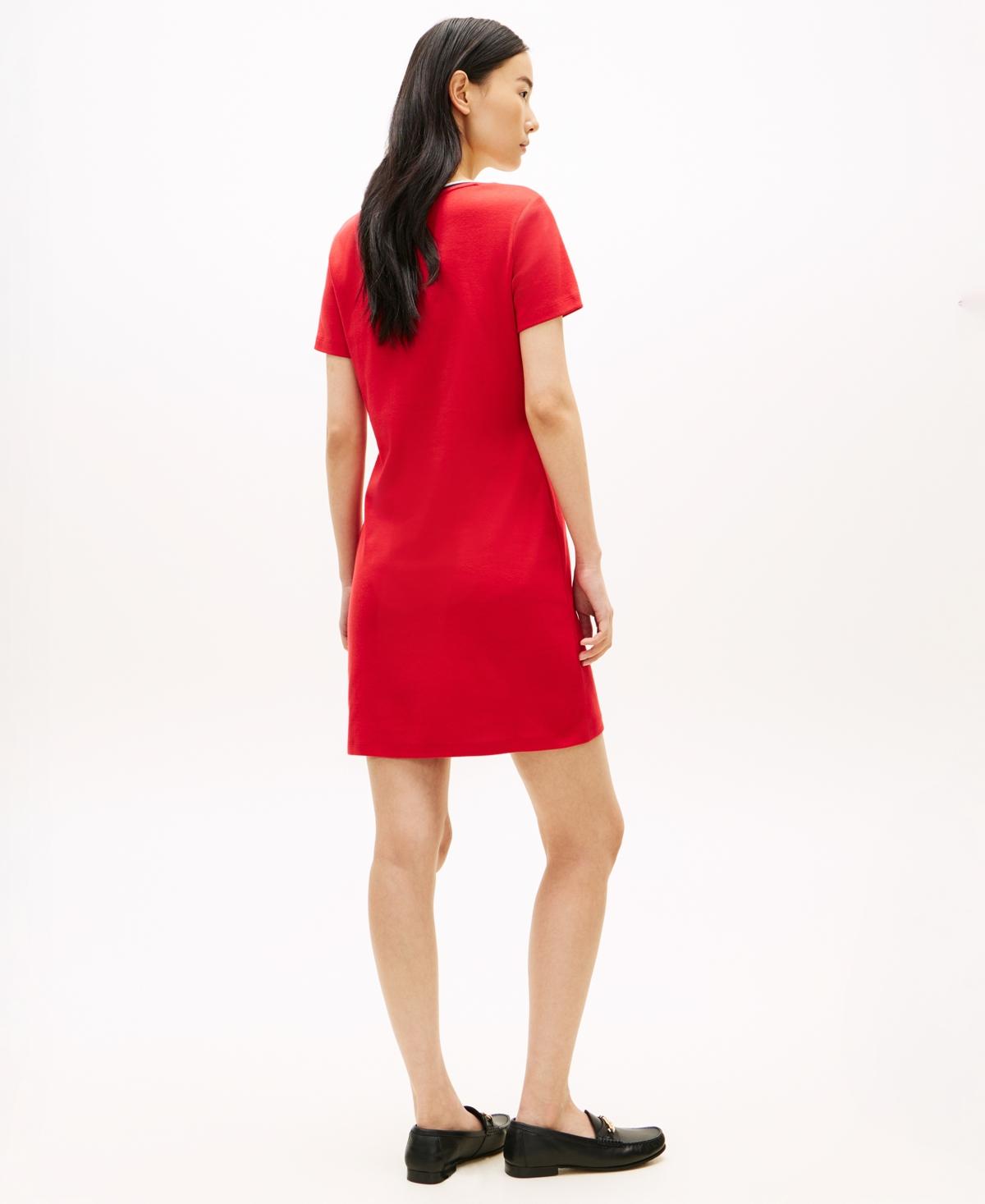 short sleeved dresses Missoni Metallic Zigzag Short Sleeve Mini Dress