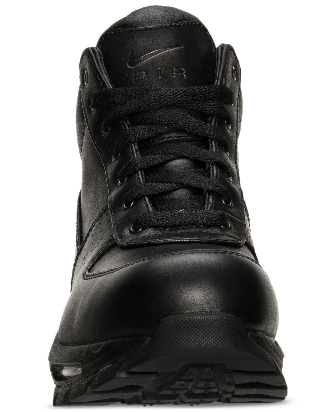 Nike Leather Air Max Goadome Boots in Black,Black,Black (Black) for Men -  Save 40% | Lyst