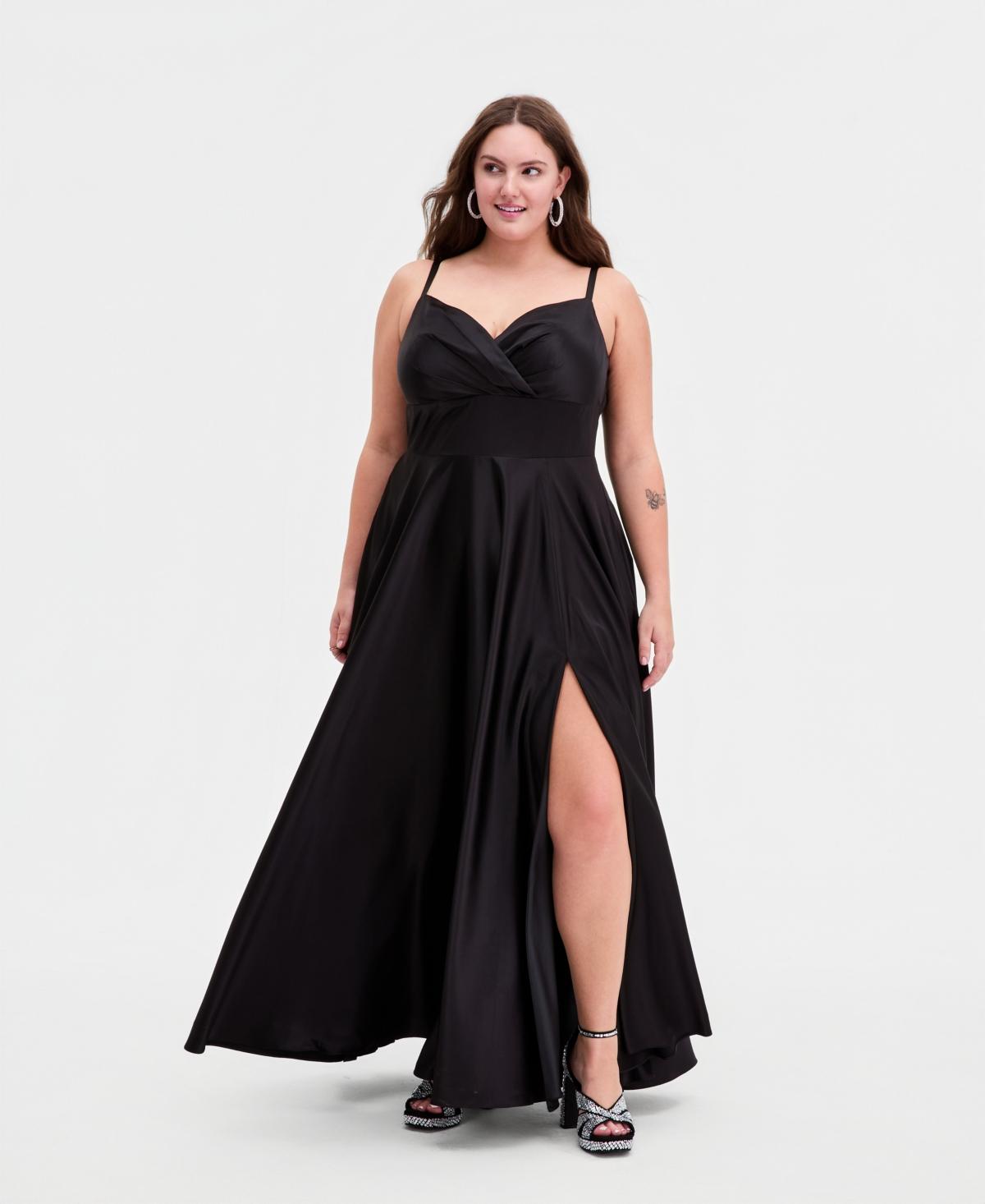 b darlin black dress 3 main image 1