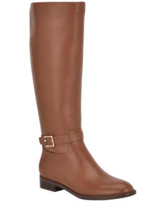 Tommy Hilfiger Mireya Tall Buckle Riding Boot Regular Wide Calf in