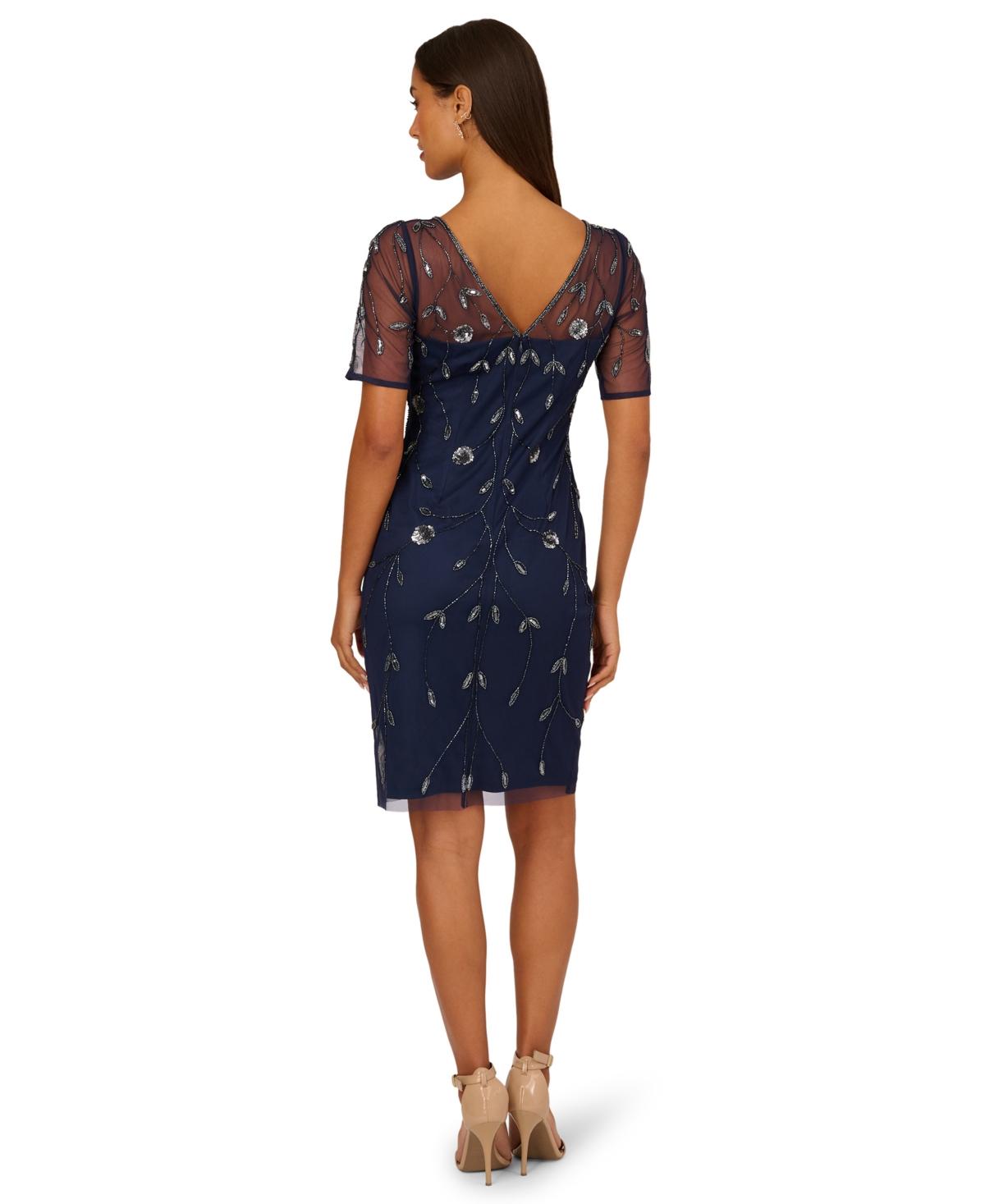 Adrianna Papell Mesh Dresses for Women | Lyst Adrianna Papell Mesh Dresses for Women | Lyst