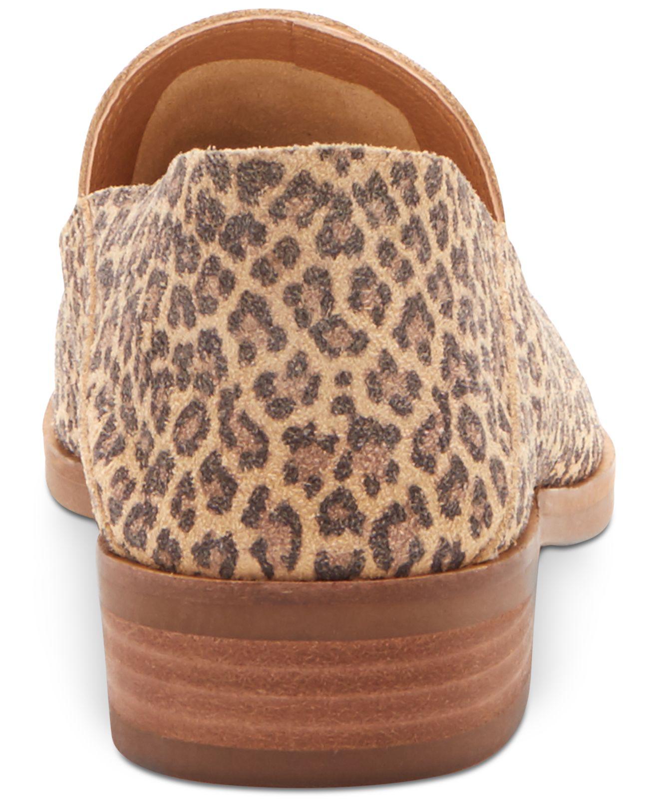 lucky brand cahill flat leopard