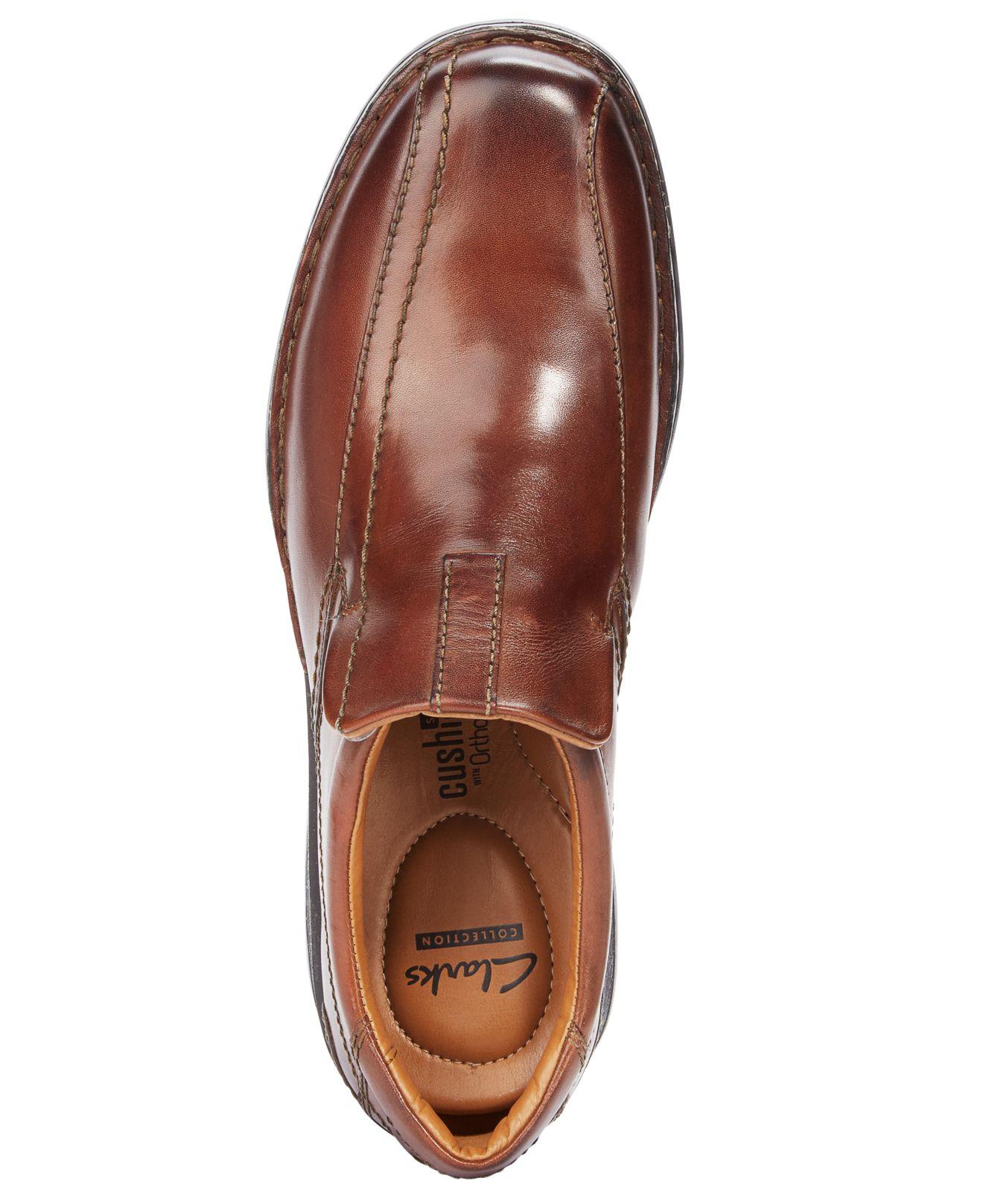 clarks escalade step brown leather
