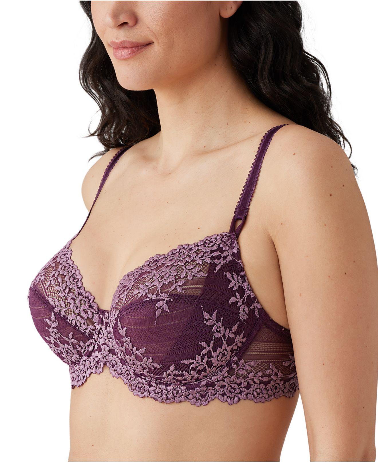 Wacoal Embrace Lace Underwire Bra Lingerie 65191, Up To DDD Cup - Macy's