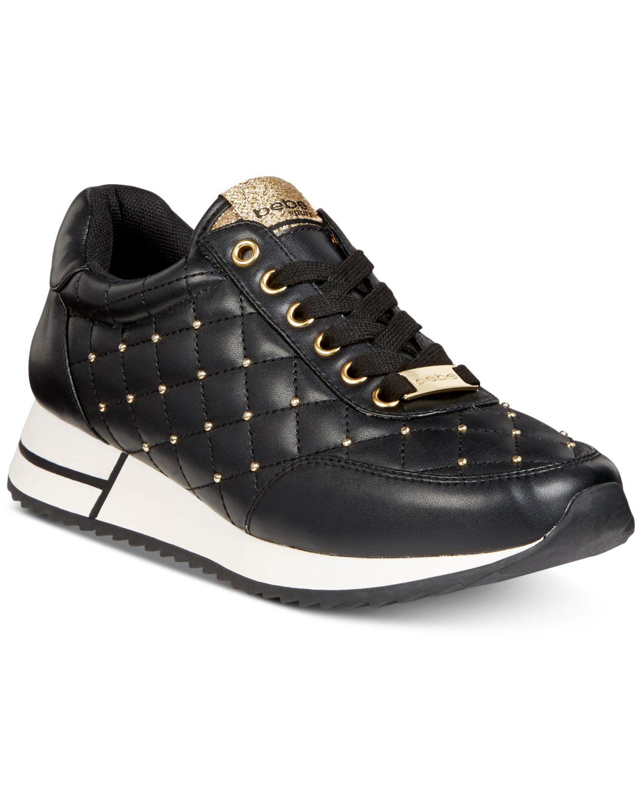 bebe sport barkley lace up sneakers