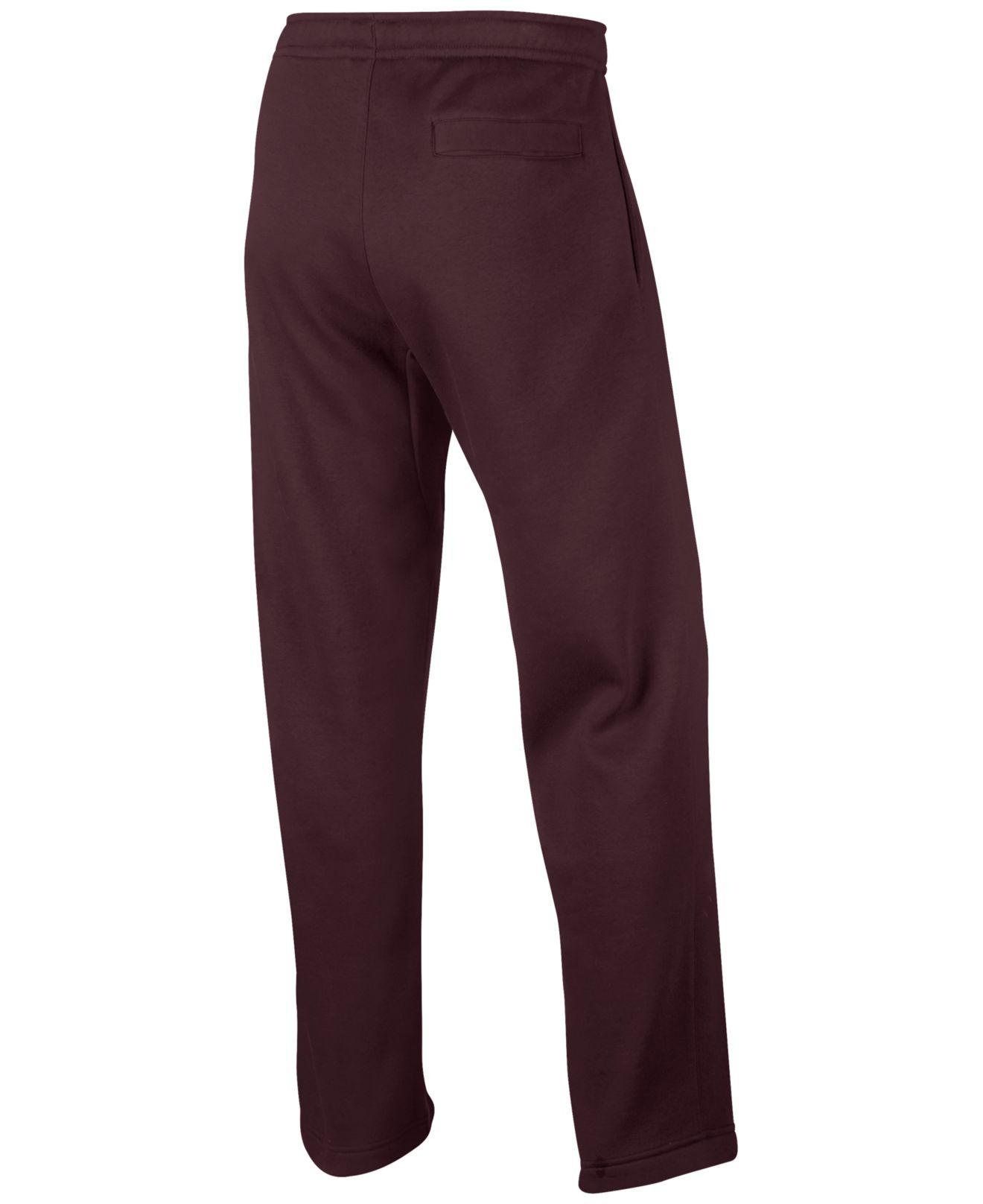 open hem sweatpants