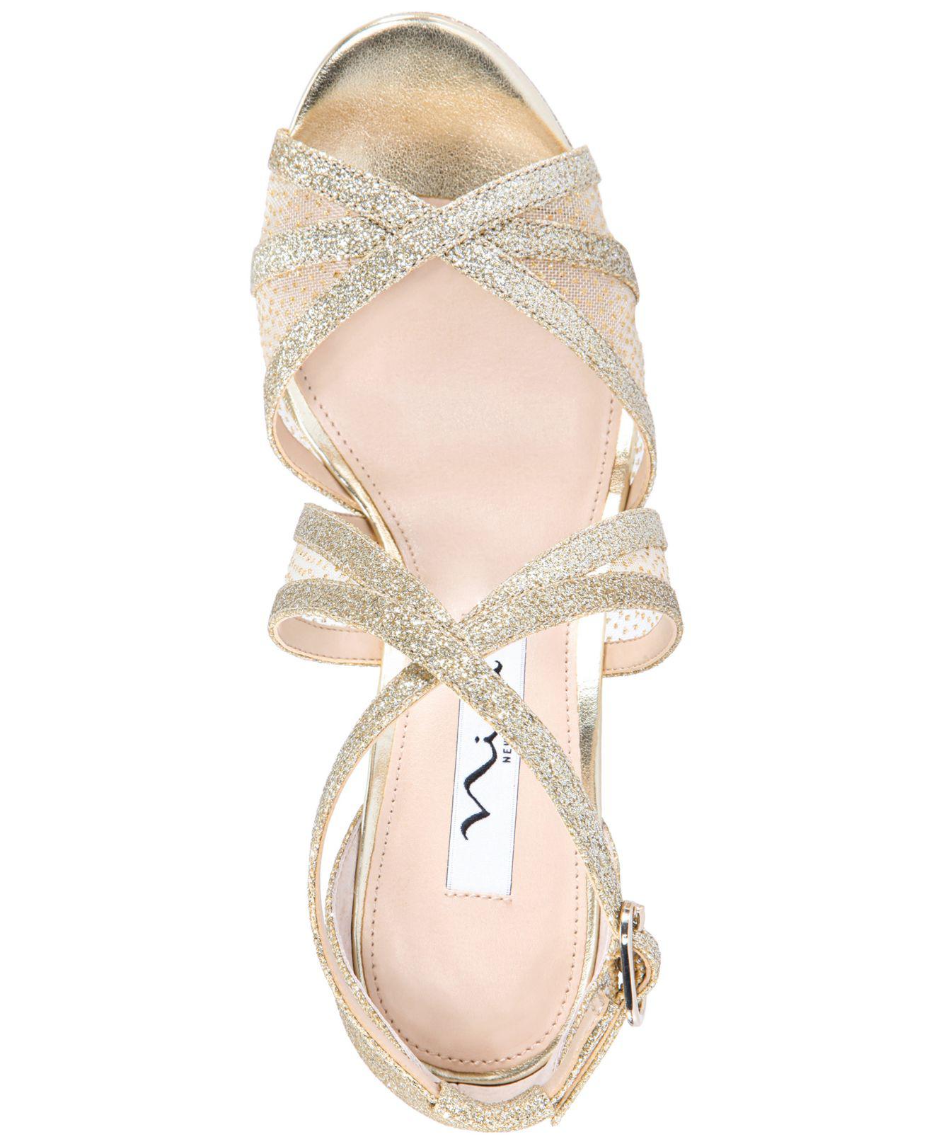 nina fenna platform evening sandals