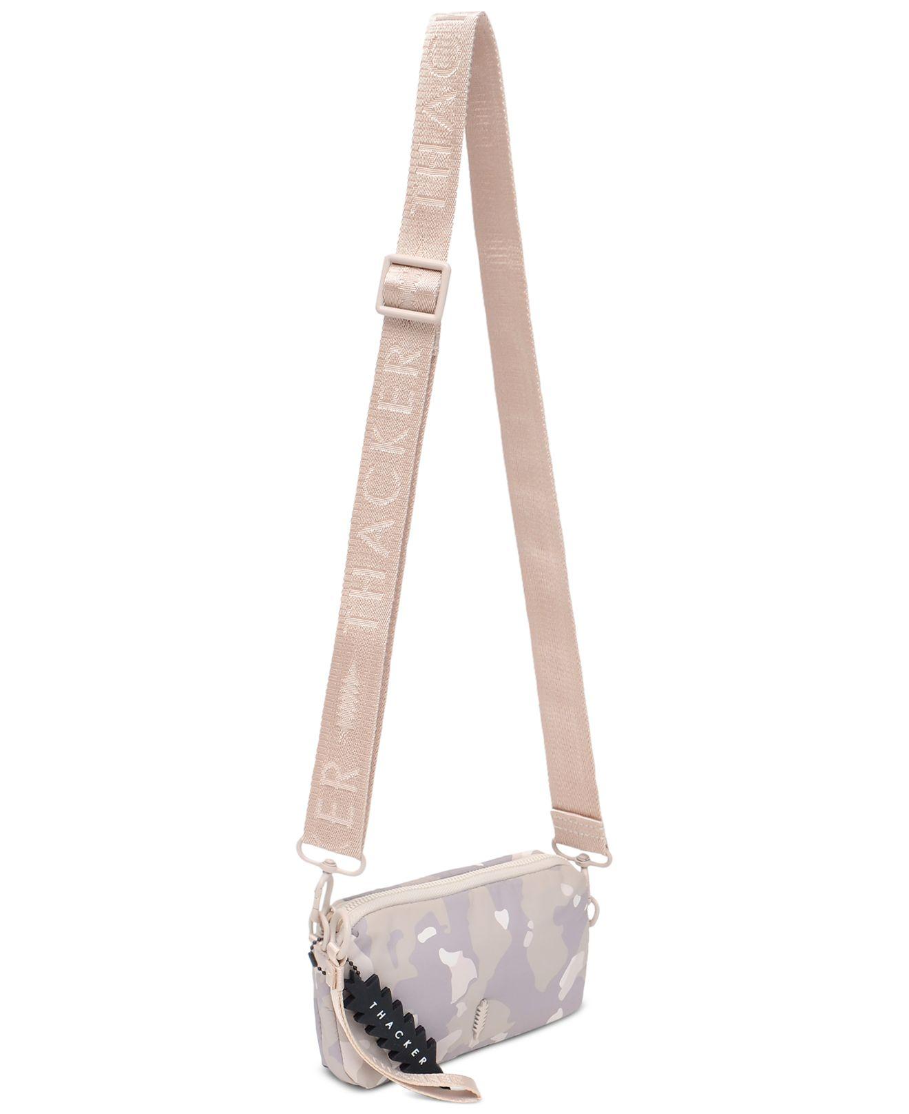 Thela Mini Elephant Grey with Zip Closure Cross Body Bag for Women