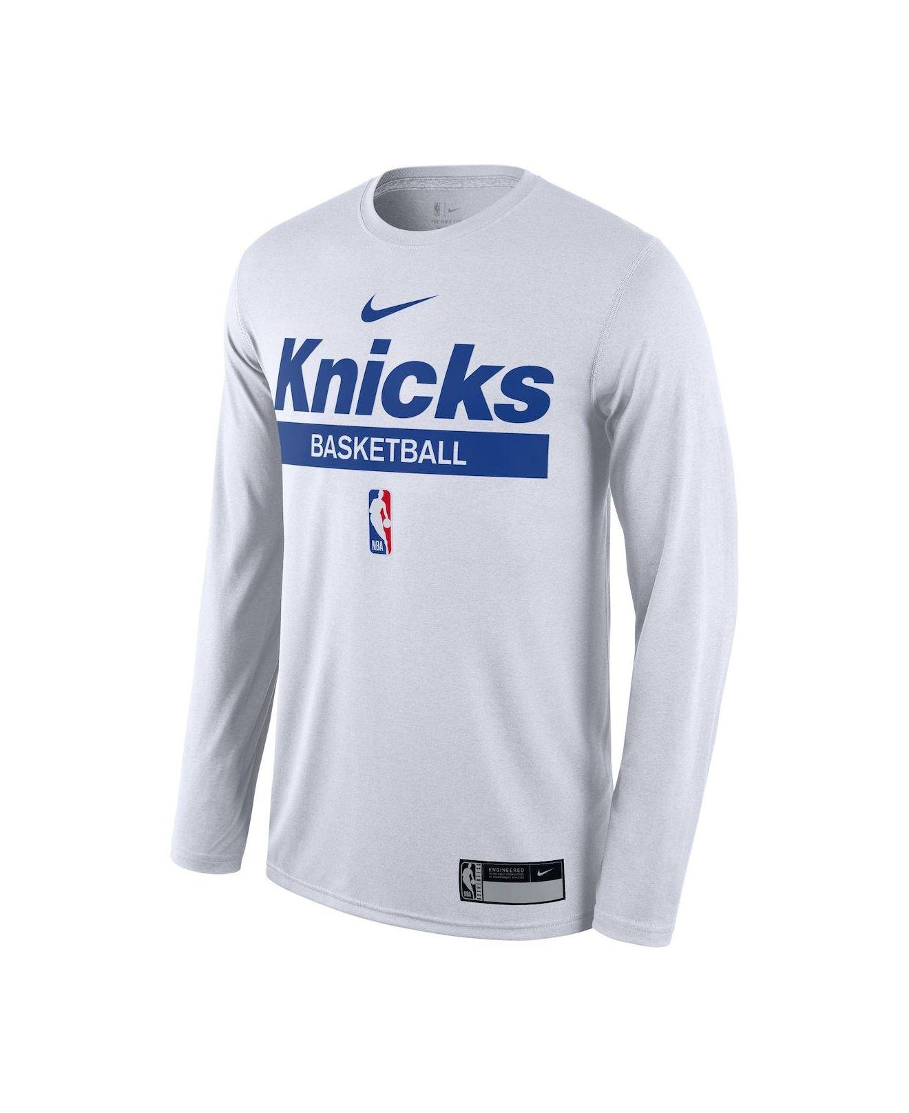 New York Knicks Men's Nike NBA Long-Sleeve T-Shirt
