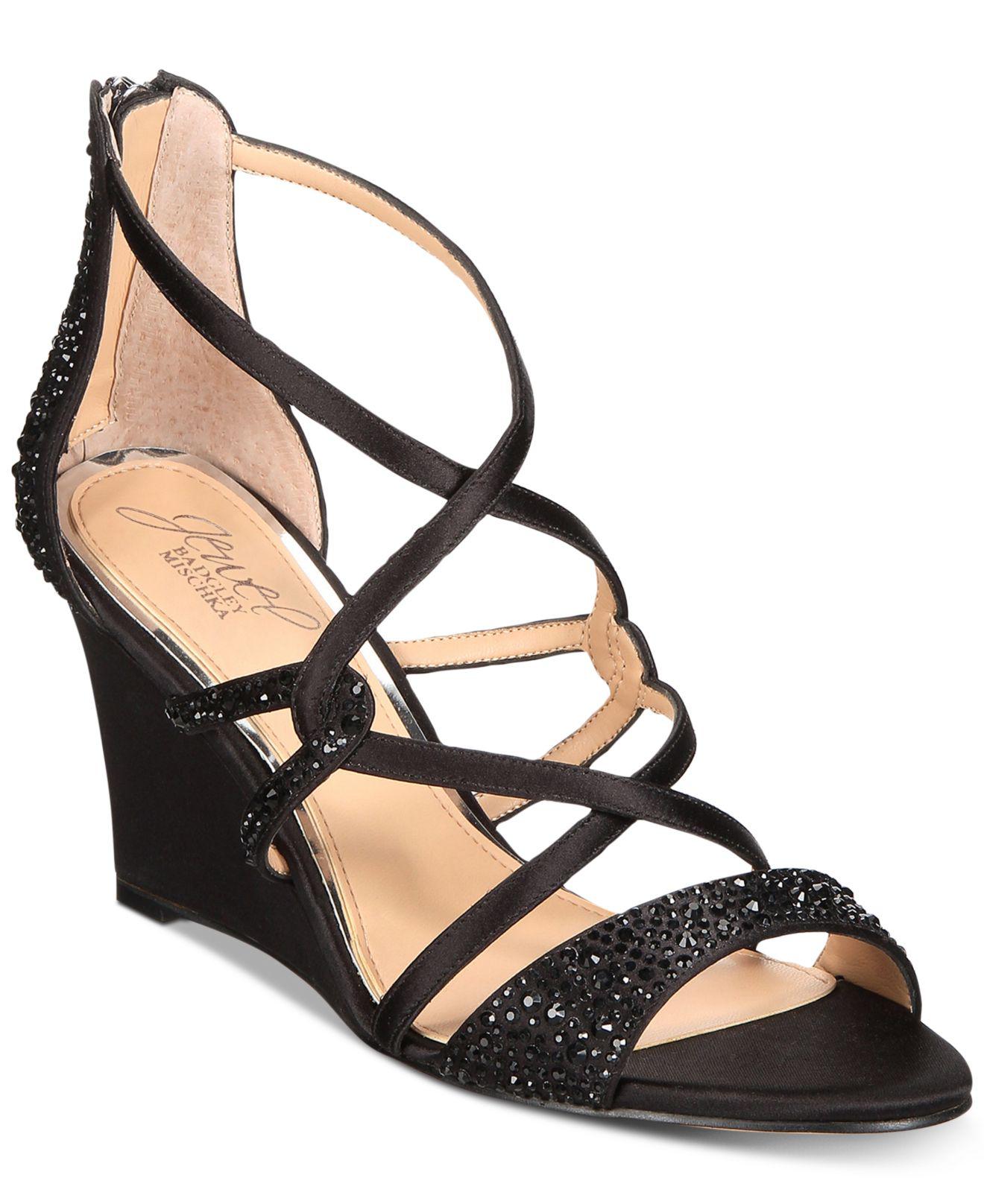 thamar crystal strappy block heel