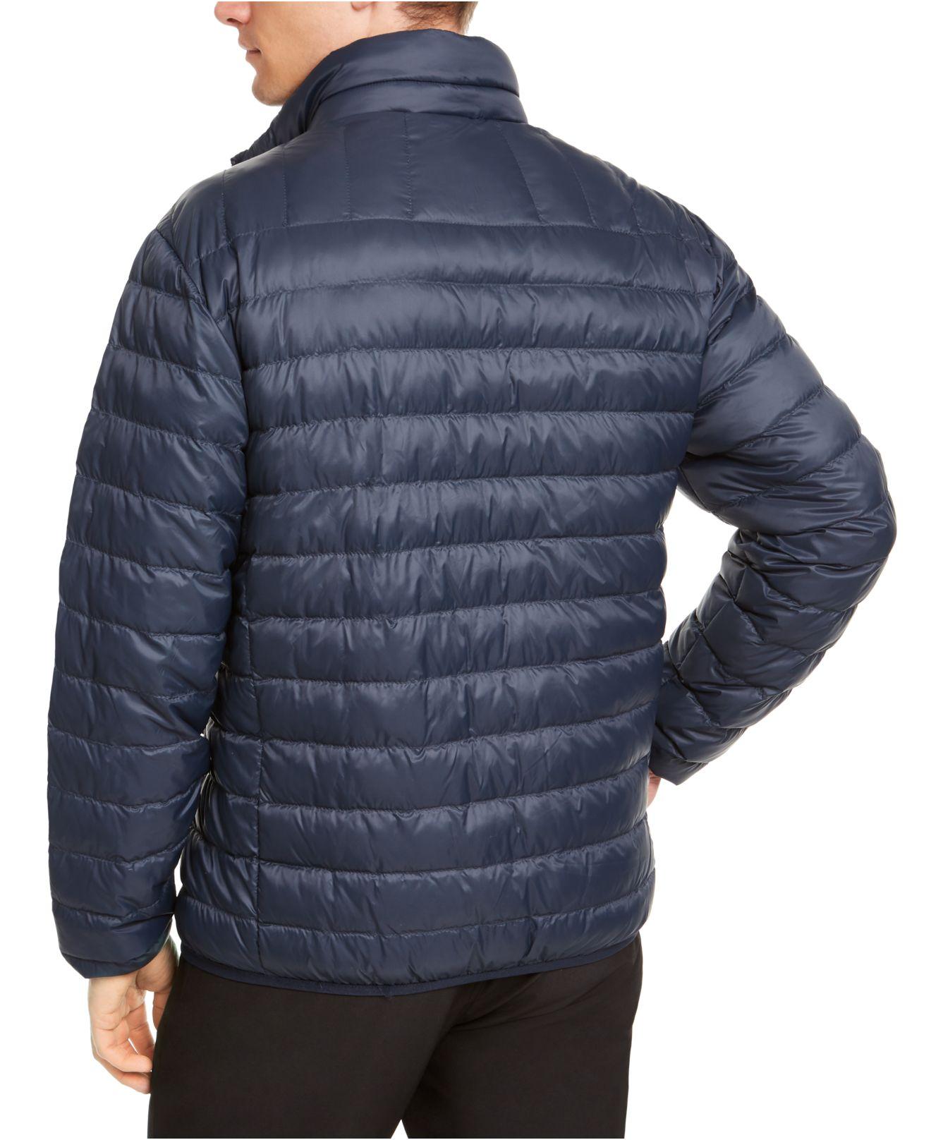 Hawke & Co. Synthetic Packable Down Blend Puffer Jacket, Created For ...