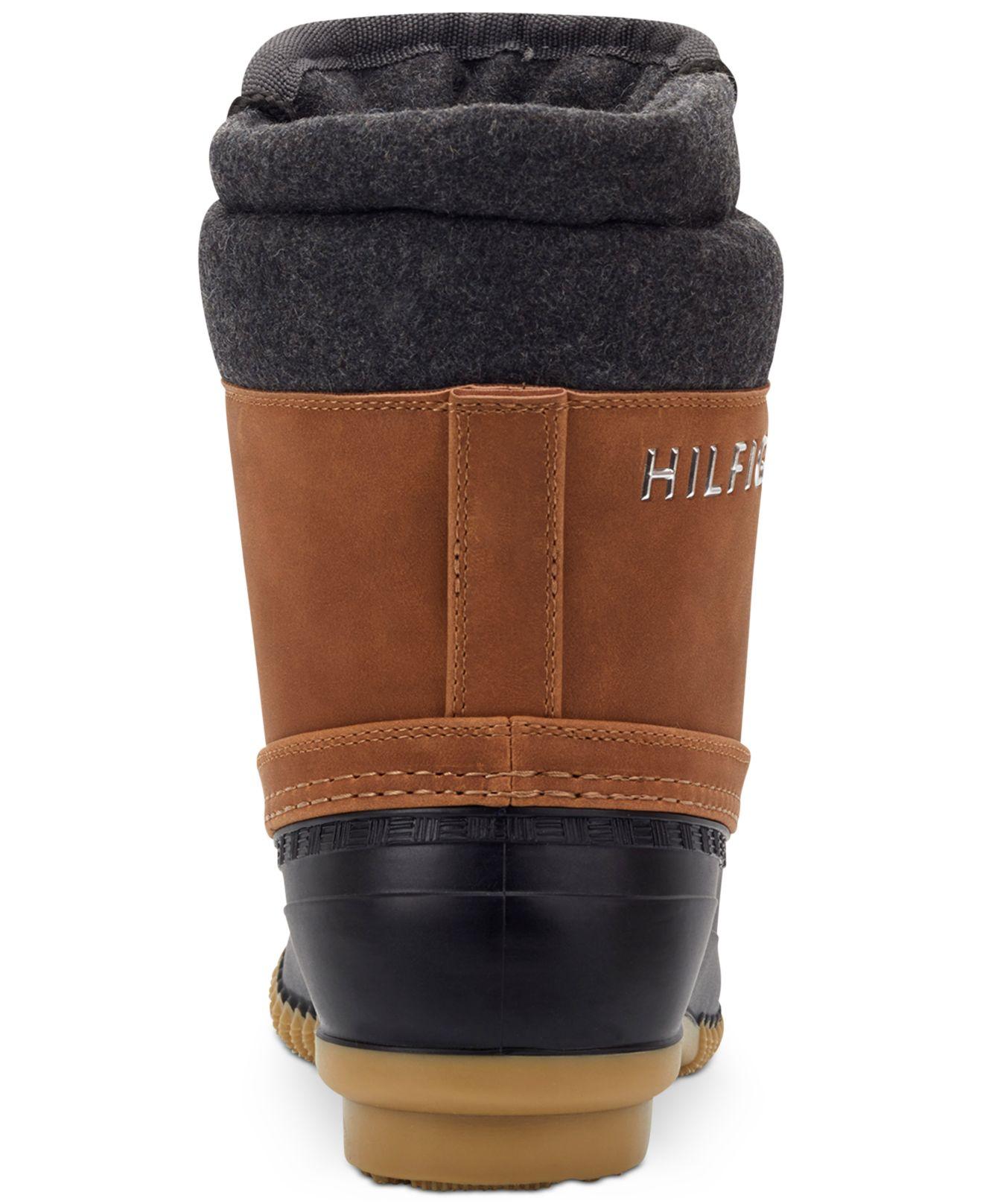 tommy hilfiger muddy duck boots
