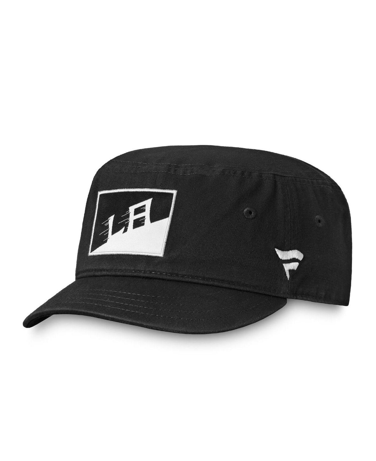 NHL Men's Los Angeles Kings Core Logo Black Snapback Adjustable Hat