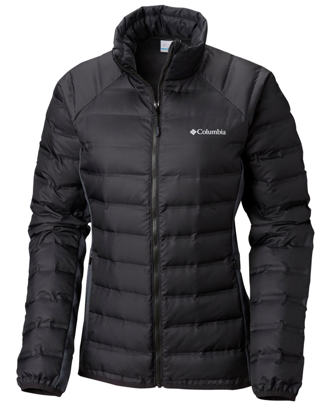 columbia black bubble jacket