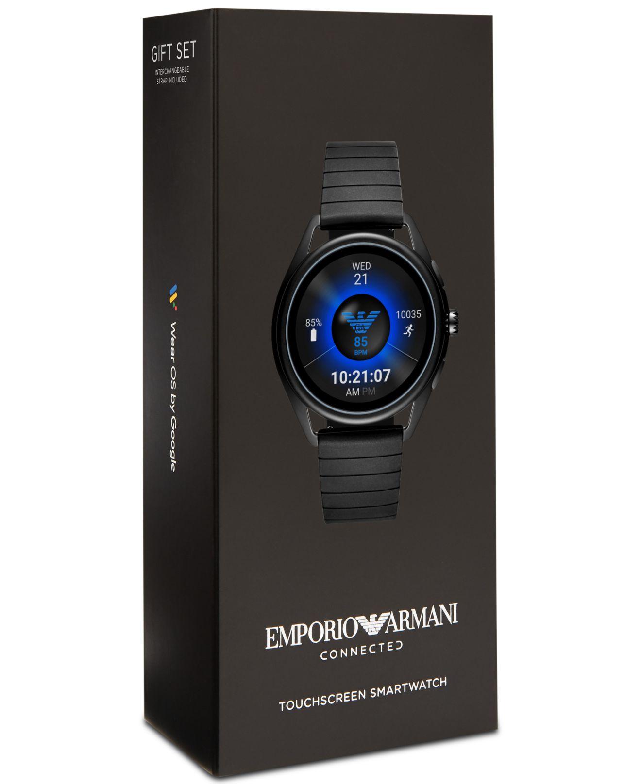 armani 4th generation smartwatch