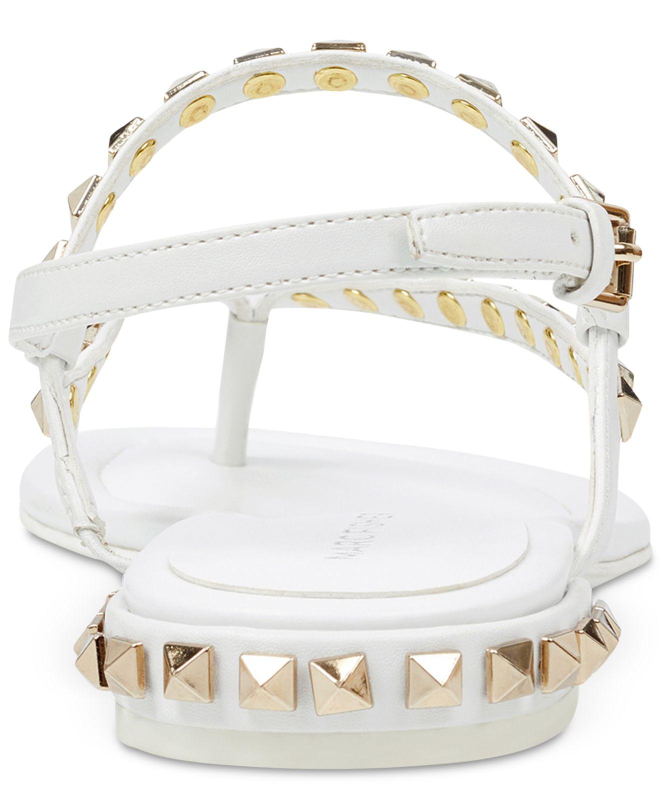 marc fisher white sandals