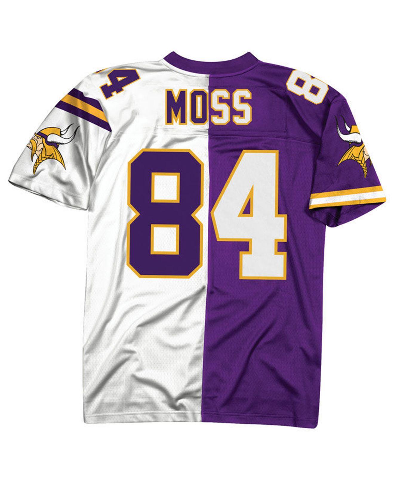 Randy Moss Minnesota Vikings Home & Away Split Legacy Jersey
