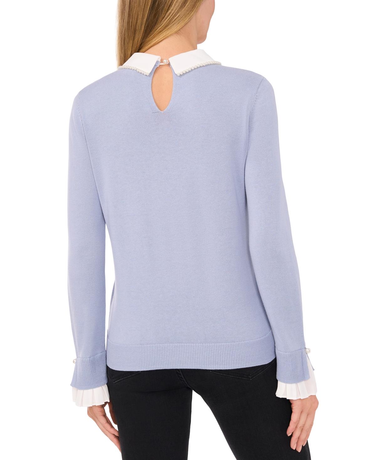 cece peter pan collar top