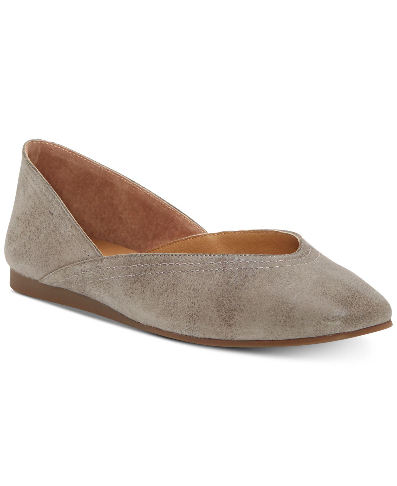 Lucky Brand Leather Alba Flats - Save 41% - Lyst
