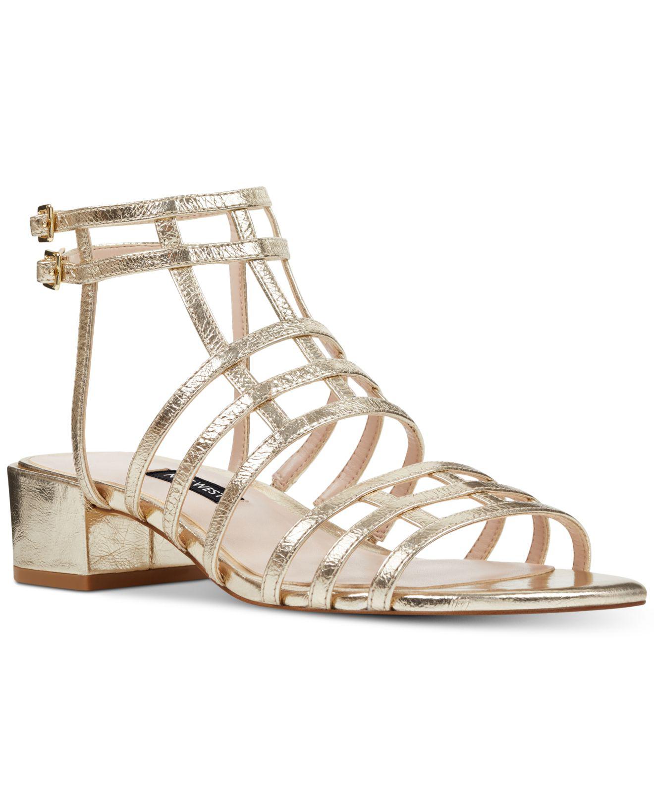 nine west xeres gladiator sandals