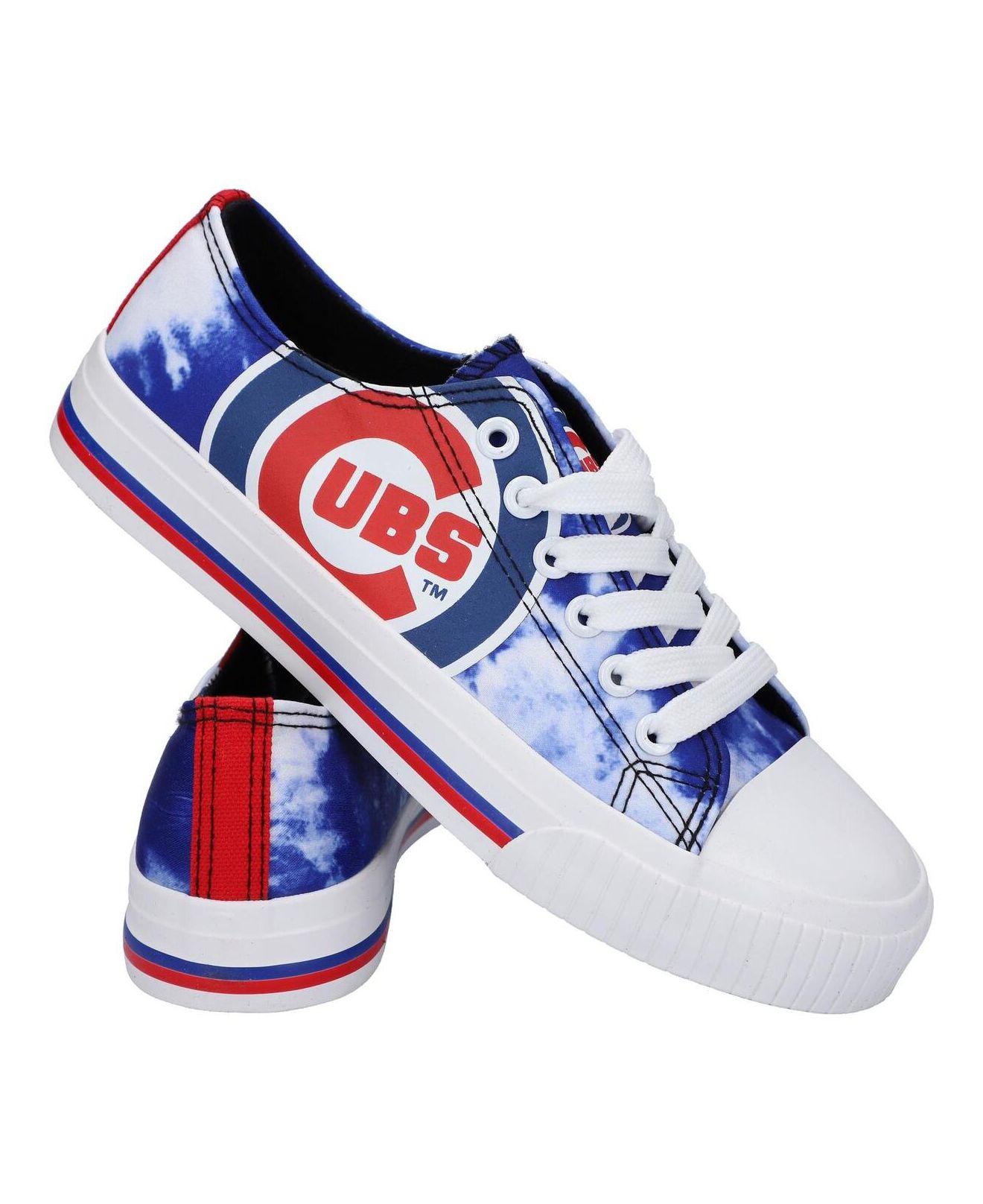 FOCO Chicago Cubs Tiedye Canvas Shoe in Blue Lyst