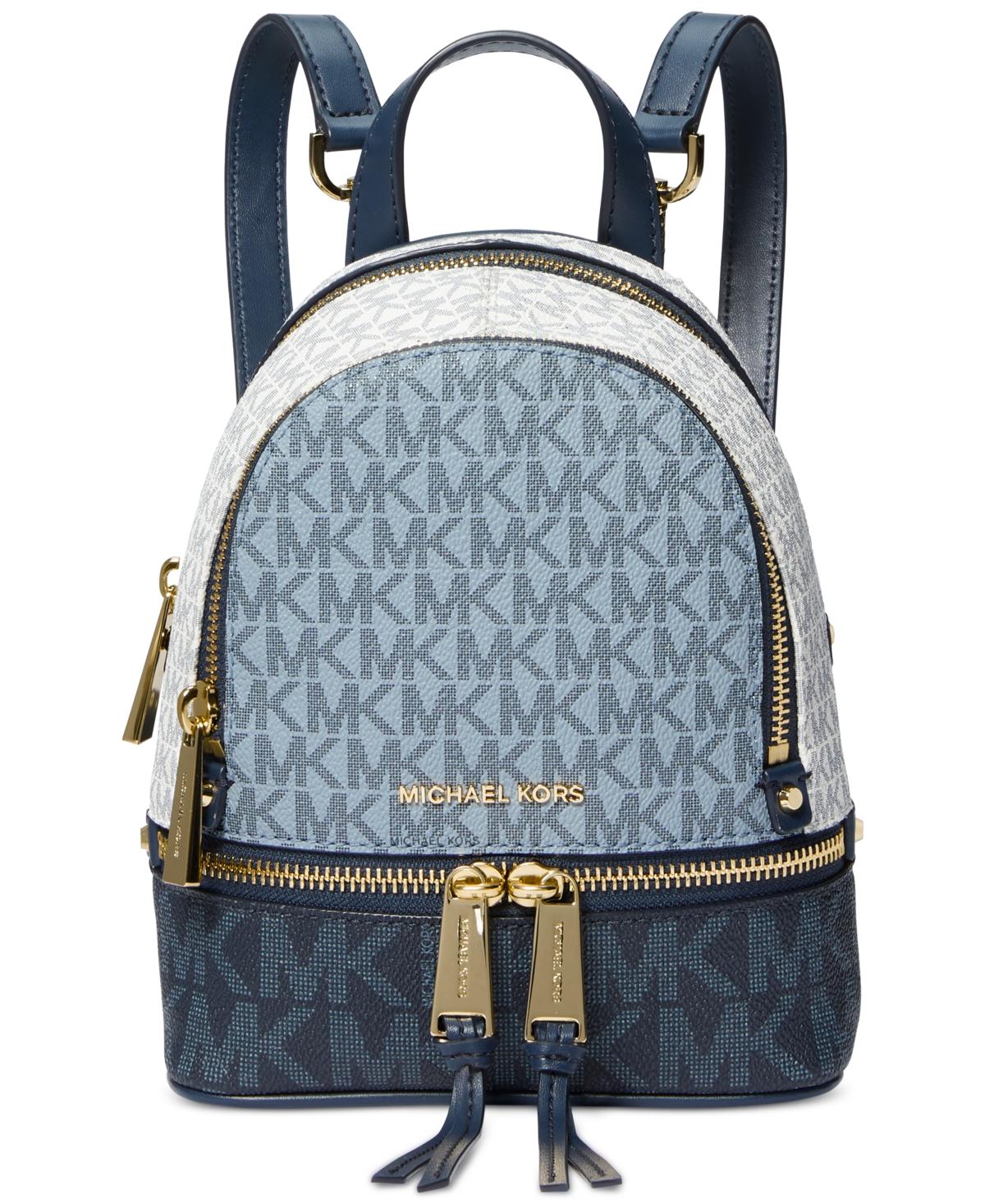 Michael Kors Logo Rhea Zip Backpack - Macy's