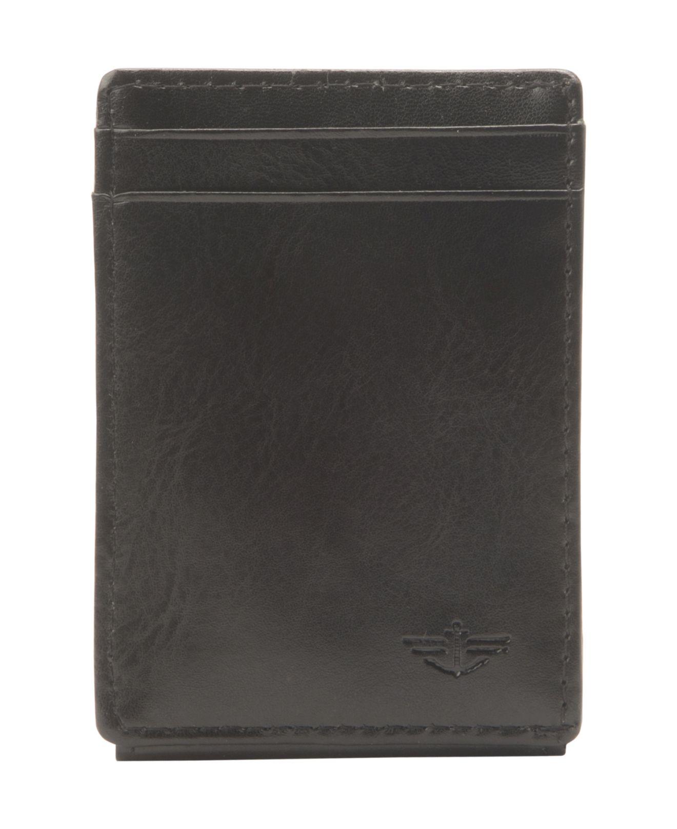 Dockers Slim Money Clip Wallet,black,one Size for Men Lyst