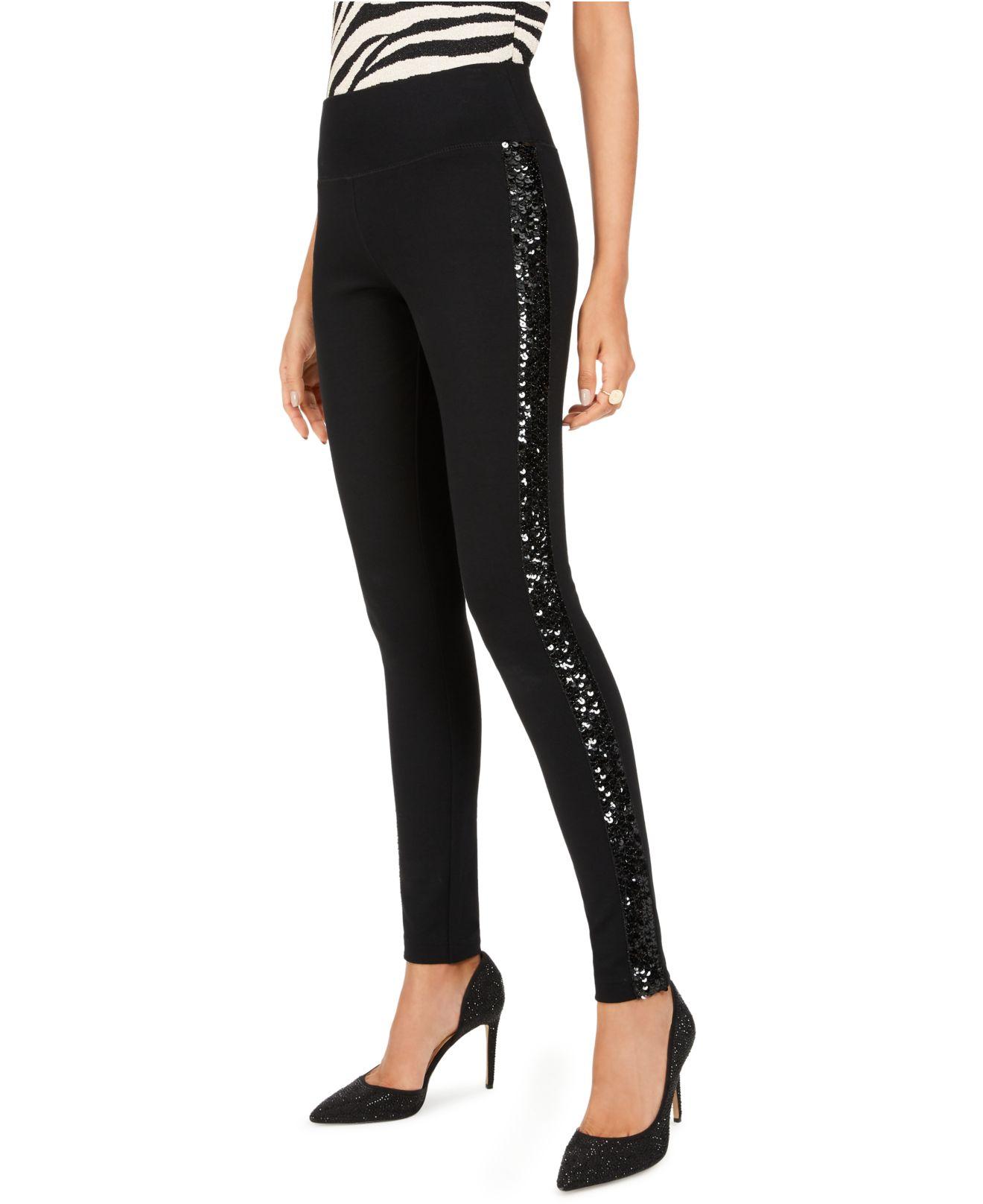black sequin pants express