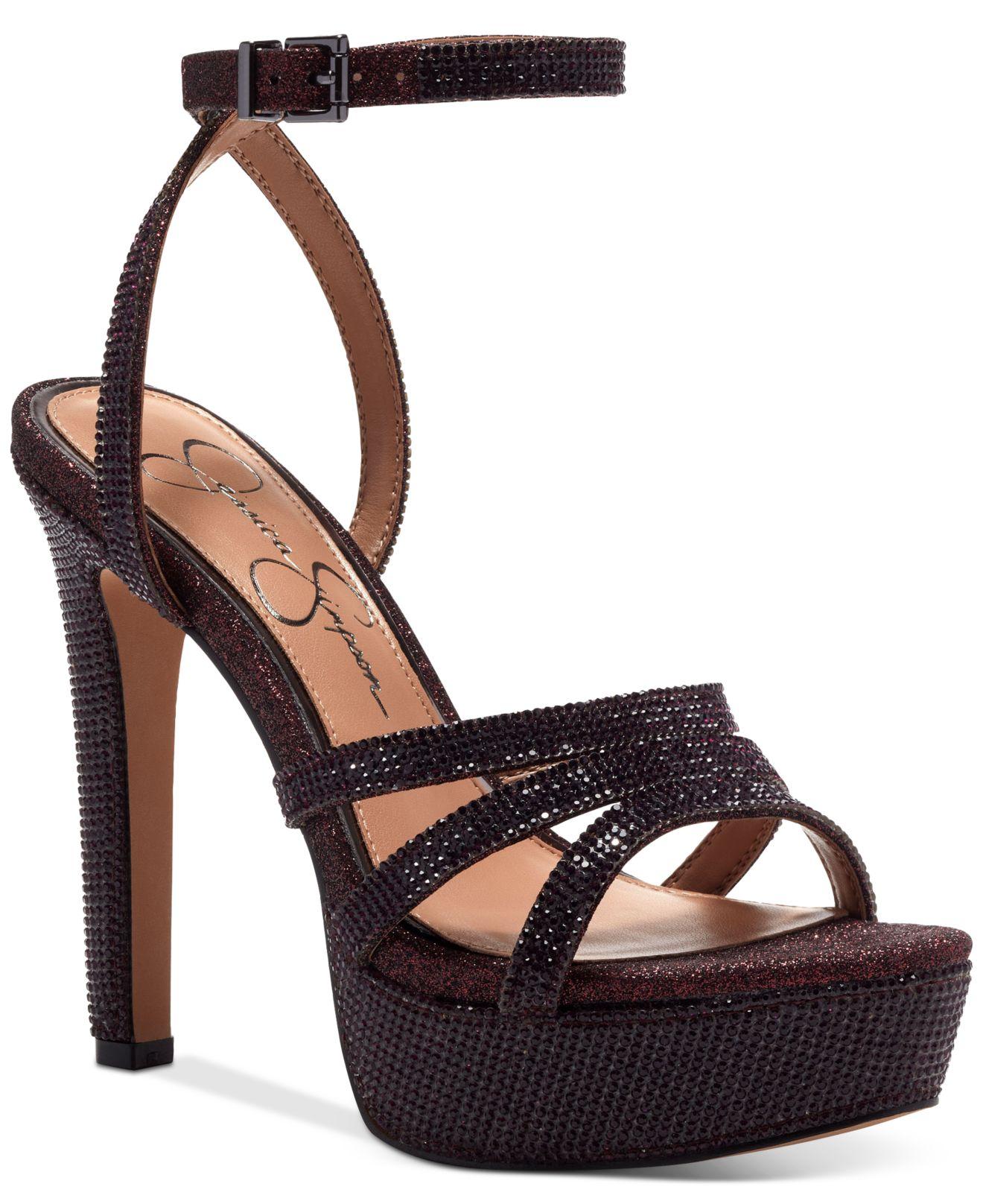 Jessica Simpson Balina Platform Dress Sandals | Lyst