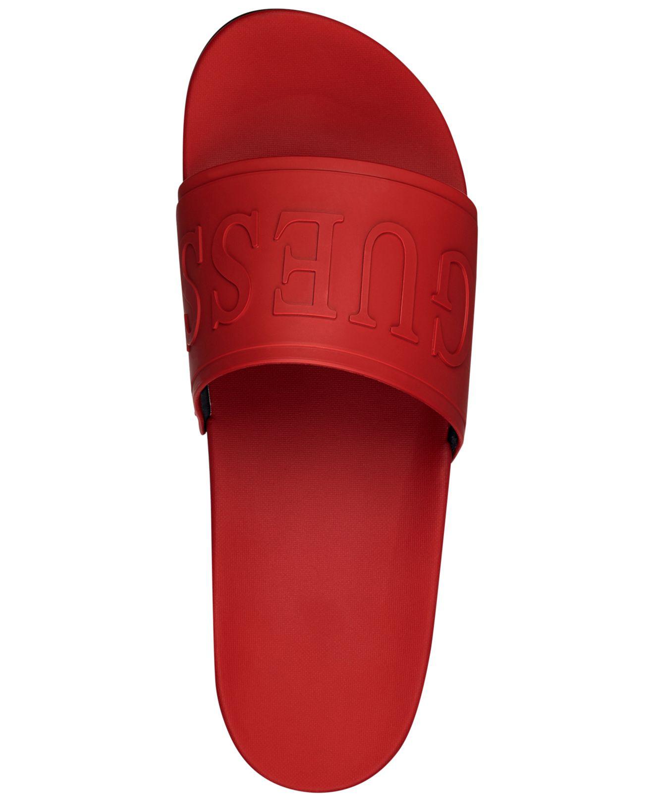 guess red slides