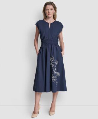 blue velvet dress jacket Margarita Navy Blue Velvet Jacket Dress  Sandhya Garg