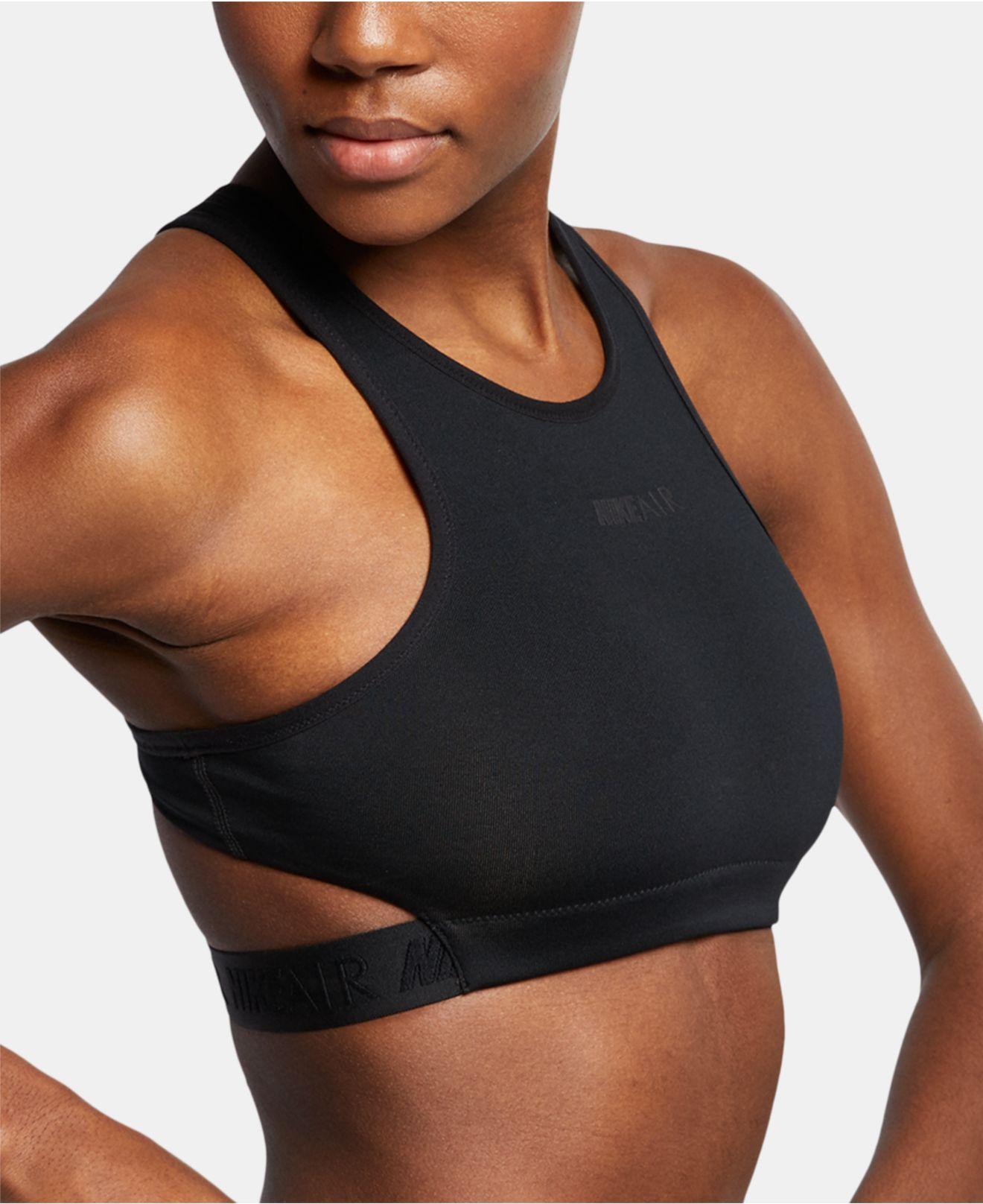nike high neck sports bra
