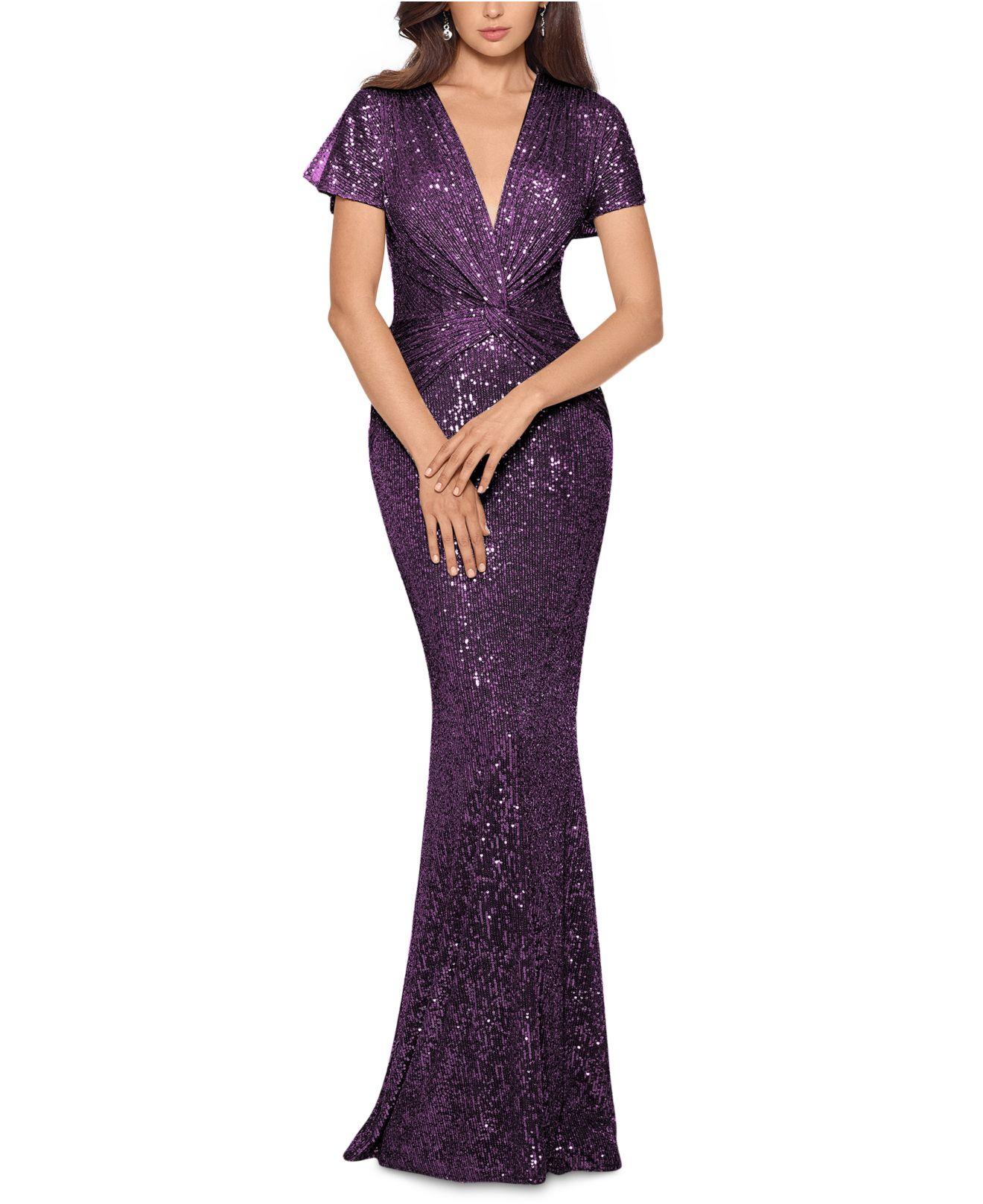 xscape wine dress