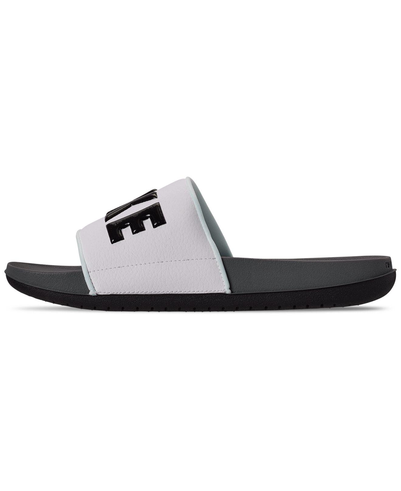 men's offcourt slide sandals from finish line