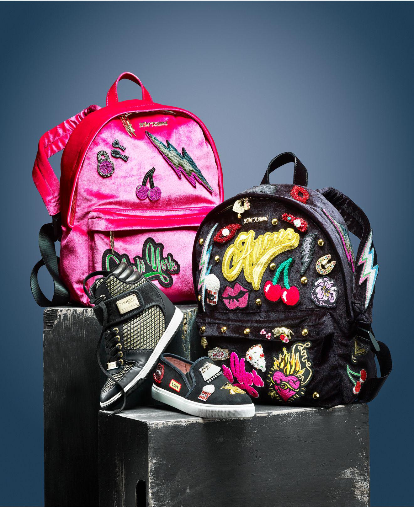 betsey johnson purses macys